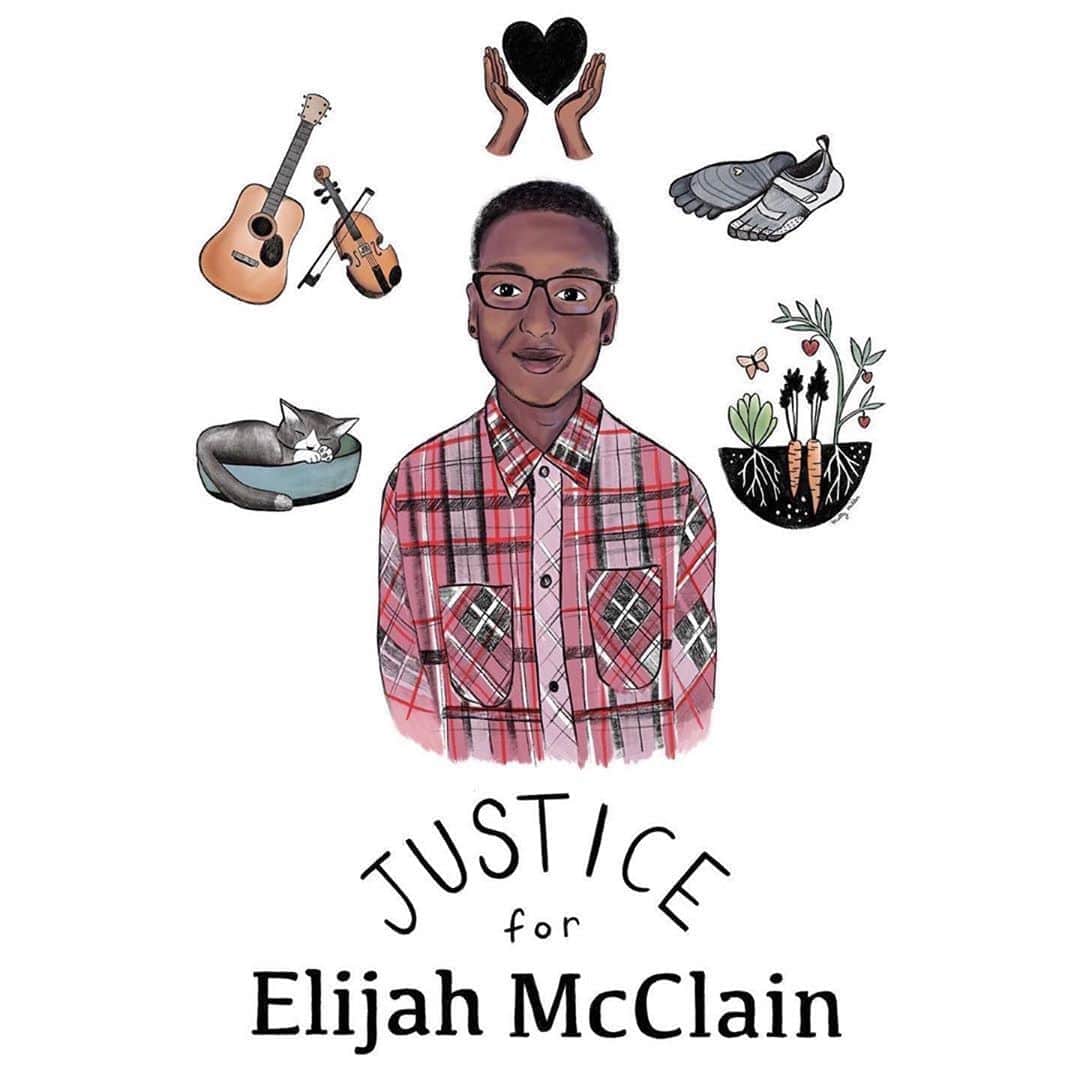 ミシェル・ブランチのインスタグラム：「#JusticeforElijahMcClain  Please repost and share and help bring justice for Elijah. My heart breaks for his mother 🖤  This young man was killed August 24th, 2019 by Aurora Police in Colorado. The officers have not been charged for taking his life.  Elijah was only 23 years old.  Content warning for violent description.  On the night he was killed, he walked to the store wearing his running mask to buy iced tea for his cousins. Someone called the police about “suspicious behavior.” On the audio footage released by Aurora PD you can hear Elijah crying out, “Let go of me. I’m an introvert. Please respect the boundaries that I am speaking….I can’t breathe.” Elijah was 140 lbs. Even when he was being brutally attacked he spoke with integrity. While 3 Aurora Police Dept officers violently restrained him they called Aurora Fire Dept, who injected him with ketamine. He went into cardiac arrest and his family was advised to take him off life support 6 days later.  Please share his story. Demand justice for Elijah— email Aurora representative, sign the petition demanding justice, donate to the McClain family.  @justiceforelijahmcclain  https://linktr.ee/Justiceforelijahmcclain  Support his family’s GoFundMe page here:  https://www.gofundme.com/f/elijah-mcclain  #blacklivesmatter #sayhisname #justiceforelijah #elijahmcclain #saytheirnames5280 #blm5280」