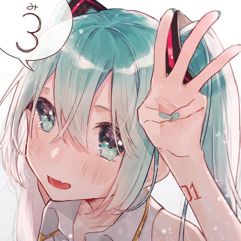 初音ミクさんのインスタグラム写真 - (初音ミクInstagram)「Hello everyone!! ☆★ I missed you all! We have more news about Miku Expo here, see the third slide!  Artist: Necojishi #Art #Twitter #初音ミク #HatsuneMiku #Vocaloid #Anime #Pixiv」6月11日 1時31分 - mikuhatsune