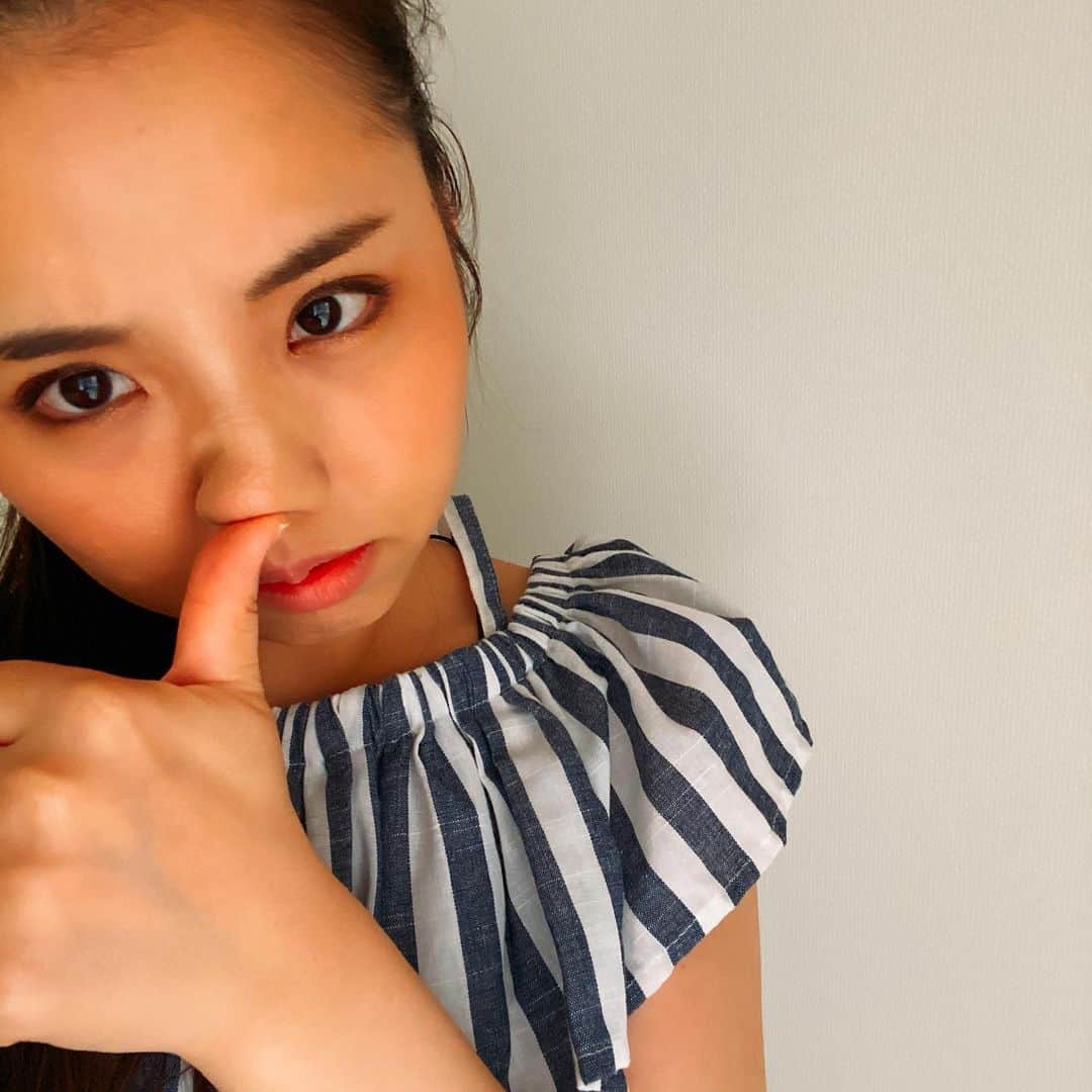 阿部真央のインスタグラム：「夏が来た。（でももうすぐ梅雨が来ます。みんな雨に気をつけてね☔️）」
