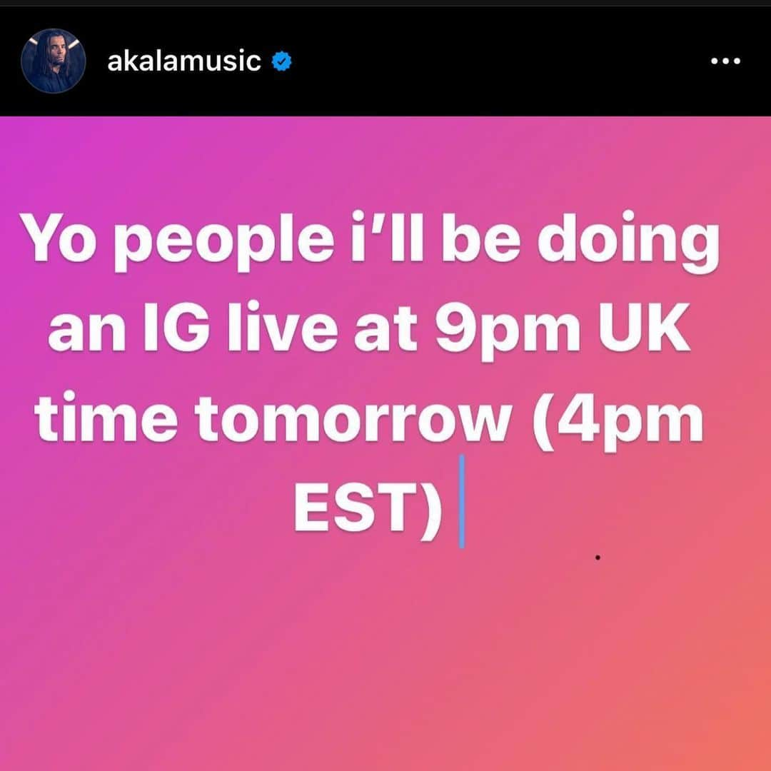 ニック・グリムショーさんのインスタグラム写真 - (ニック・グリムショーInstagram)「Last week we made our voices heard on the streets. Tonight we can listen, learn and continue the conversation. @akalamusic is going live at 9pm tonight if you wanna come listen. 💫」6月11日 4時15分 - nicholasgrimshaw