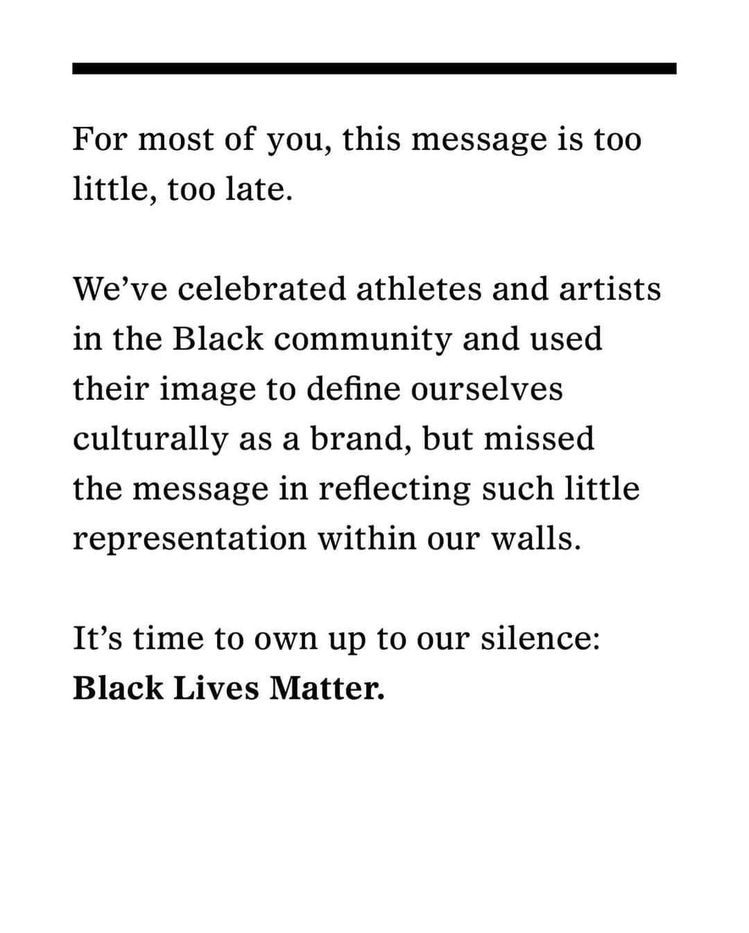 adidasさんのインスタグラム写真 - (adidasInstagram)「This is our commitment to the Black community, and the world. We can change, and we will. This is just the start.」6月11日 4時30分 - adidas