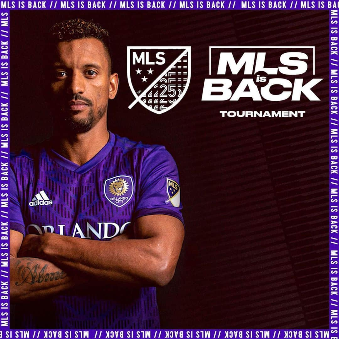 ナニさんのインスタグラム写真 - (ナニInstagram)「Save the date! MLS is back on July 8th. 🗓️⚽🔙 #MLSisBack #CapitalofMLS #OrlandoCity #VamosOrlando #mls」6月11日 6時23分 - luisnani