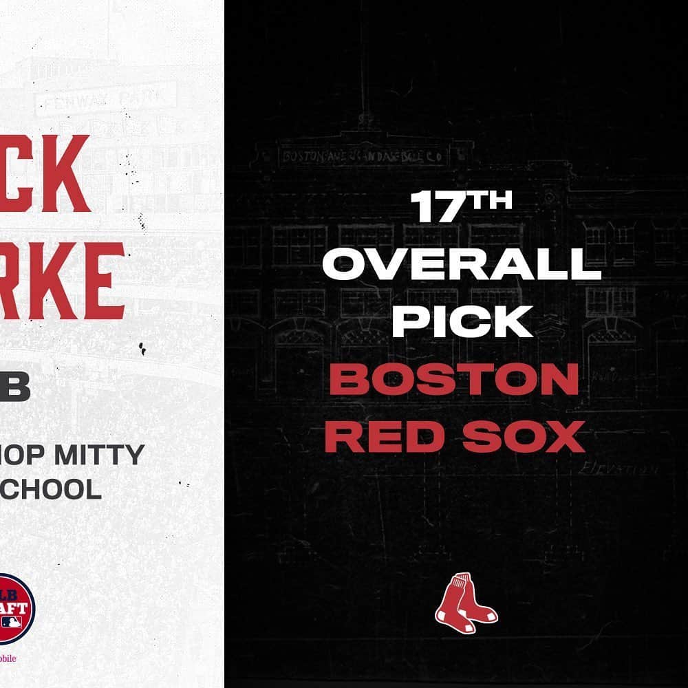 ボストン・レッドソックスさんのインスタグラム写真 - (ボストン・レッドソックスInstagram)「With the 17th overall pick in the 2020 #MLBDraft the #RedSox select 2B Nick Yorke of Archbishop Mitty HS (CA)!」6月11日 10時19分 - redsox