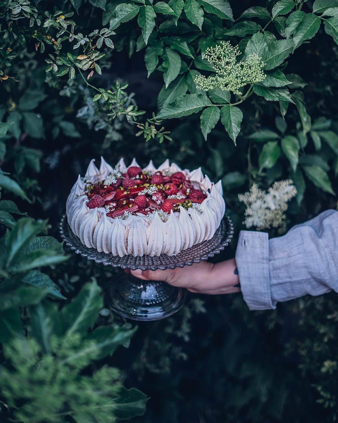 Our Food Storiesさんのインスタグラム写真 - (Our Food StoriesInstagram)「More photos from this delicious gluten-free pavlova with roasted rhubarb 🤗 Get the recipe on the blog, link is in profile. #ourfoodstories  ____ #pavlova #glutenfreerecipes #glutenfri #countrysideliving #countrysidelife #gardeninspiration #gardeninspo #glutenfrei #rhabarberkuchen #bakinglove #germanfoodblogger #foodphotographer #foodstylist #momentslikethis #simplejoys #verilymoment #fellowmag #tinekhome」6月11日 22時00分 - _foodstories_