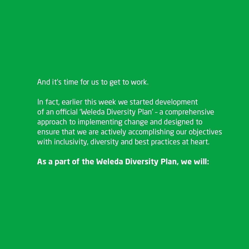 Weledaさんのインスタグラム写真 - (WeledaInstagram)「A Message of Solidarity from our CEO. #PullUpforChange」6月11日 22時13分 - weleda_usa