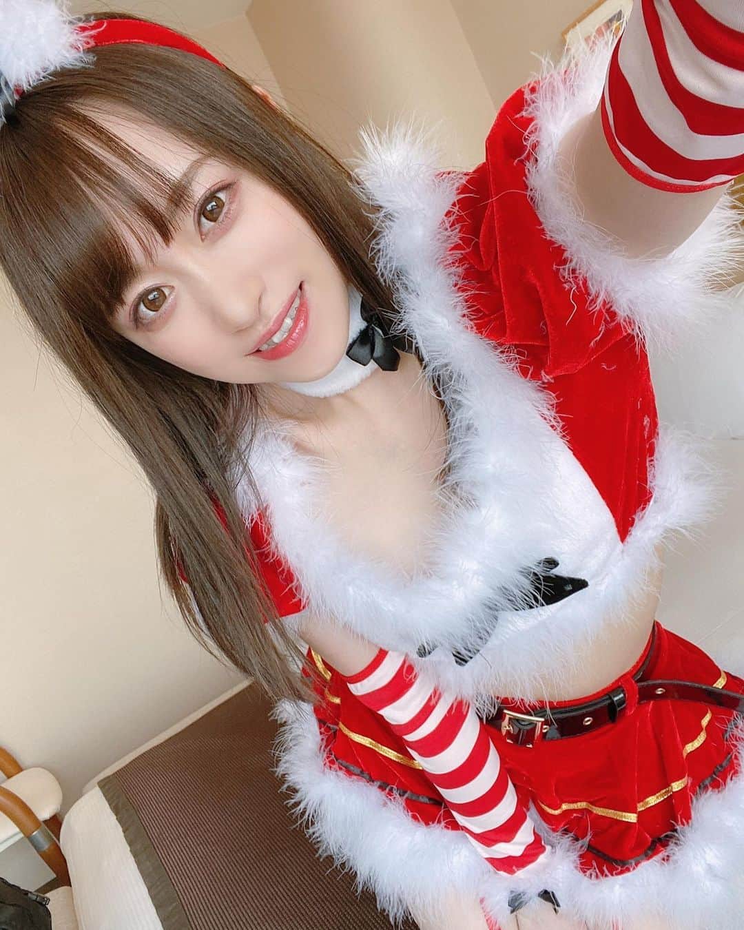 のインスタグラム：「✿﻿ ﻿ 季節先取りすぎうさちゃん🐰❤️﻿ ﻿ #クルーズグループ #av女優 #AV﻿ #セクシー女優 #桐山結羽」