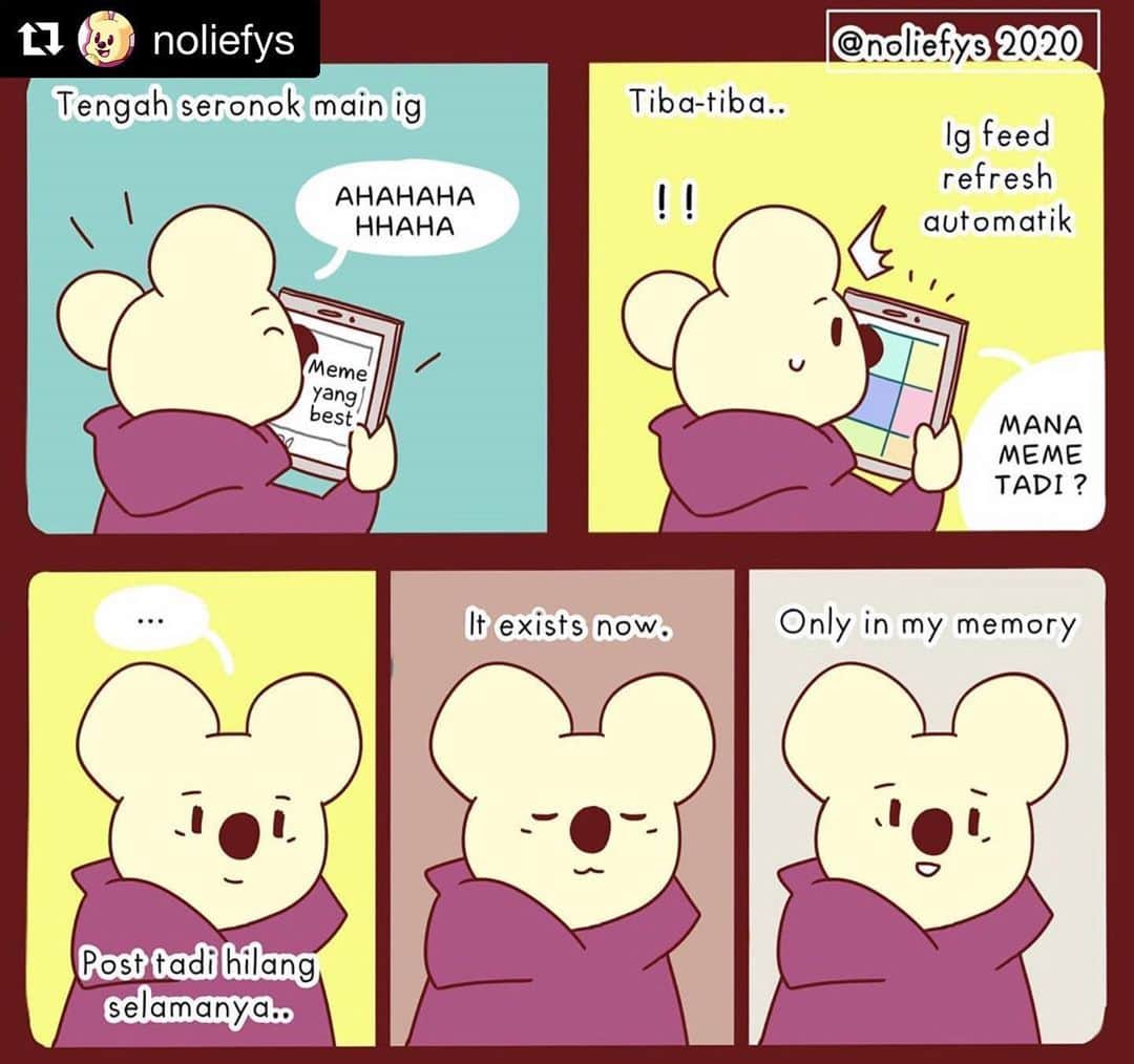 Koleksi Komik Malaysiaさんのインスタグラム写真 - (Koleksi Komik MalaysiaInstagram)「#Repost @noliefys with @get_repost ・・・ Kisah sedih ringkas . . #memeref #instagramproblems #komikmalaysia #memes」6月11日 16時34分 - tokkmungg_exclusive