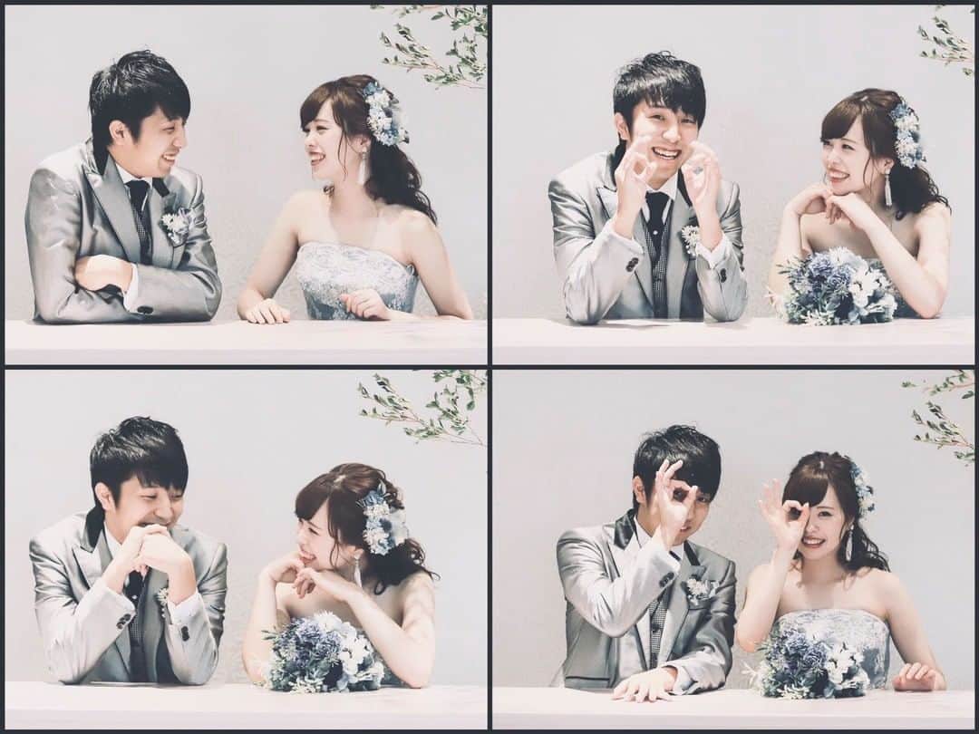 のインスタグラム：「@farny_weddingをフォローして #プラコレ #farnyレポ を付けて投稿してくださいね♥ . :-: :-: :-: :-: :-: :-: :-: :-: :-: 本日紹介したいウェディングフォトは・・・ @anri.weddingさん♡ . 【4コマショット】 普段のおふたりらしいショットを 4コマでまとめたお写真..♡ ポーズは旦那さまがしていしたという お茶目なエピソードも✨ 見ているだけでキュンとしてしまう お写真ですよね＊ ▶︎farny記事に掲載中 https://bit.ly/3dJ8PJ9 :-: :-: :-: :-: :-: :-: :-: :-: :-: . \\花嫁ライター募集中// @farny_wedding の DMより”Farny 花嫁ライター希望”とお送りくださいね◎ 担当者から折り返しご連絡さしあげます⁂ . \\花嫁アプリ // プロのアドバイザーに結婚式の相談を何度でも♡ ウェディングドレスの記事や、 自分のウェディングレポを残せちゃう♡” . ＞＞＞TOPのURLからcheck ⋈ @placolewedding ＞＞＞結婚のご相談は プラコレウェディングアドバイザーへ♡ @wedding_adviser ＞＞＞ウェディングレポを残したいなら、 farny by プラコレをcheck ✎ @farny_wedding ＞＞＞ウェディングアイテム＆DIYは farnyアイテムをcheck ❁ @farny_wd.item . ┈┈┈┈┈┈┈┈┈┈┈┈┈┈┈┈┈┈┈ #プレ花嫁 #卒花嫁 #結婚準備 #結婚式 #結婚式場 #当日レポ #撮影指示書 #weddingtbt #weddingdress #ウェディングドレス #運命の一着 #ウェディングフォト #ブライダルフェア #スタジオフォト #卒花しました #farnyレポ #前撮り  #2020夏婚 #2020春婚 #2020秋婚 #2020冬婚  #挙式 #令和花嫁 #全国のプレ花嫁さんと繋がりたい #ナチュラルウェディング #4コマ #おしゃれ花嫁」
