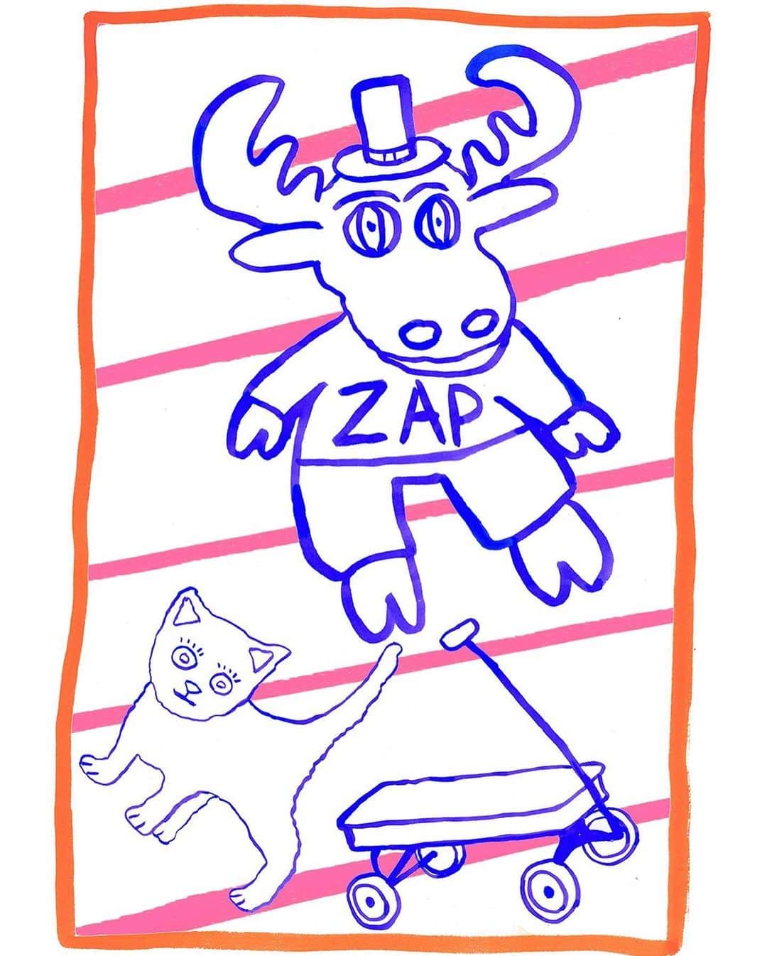 ZARAさんのインスタグラム写真 - (ZARAInstagram)「The Selby for Zara Coloring Book. Select a drawing at zara.com and colour it in  Thank you @theselby」6月11日 18時26分 - zara