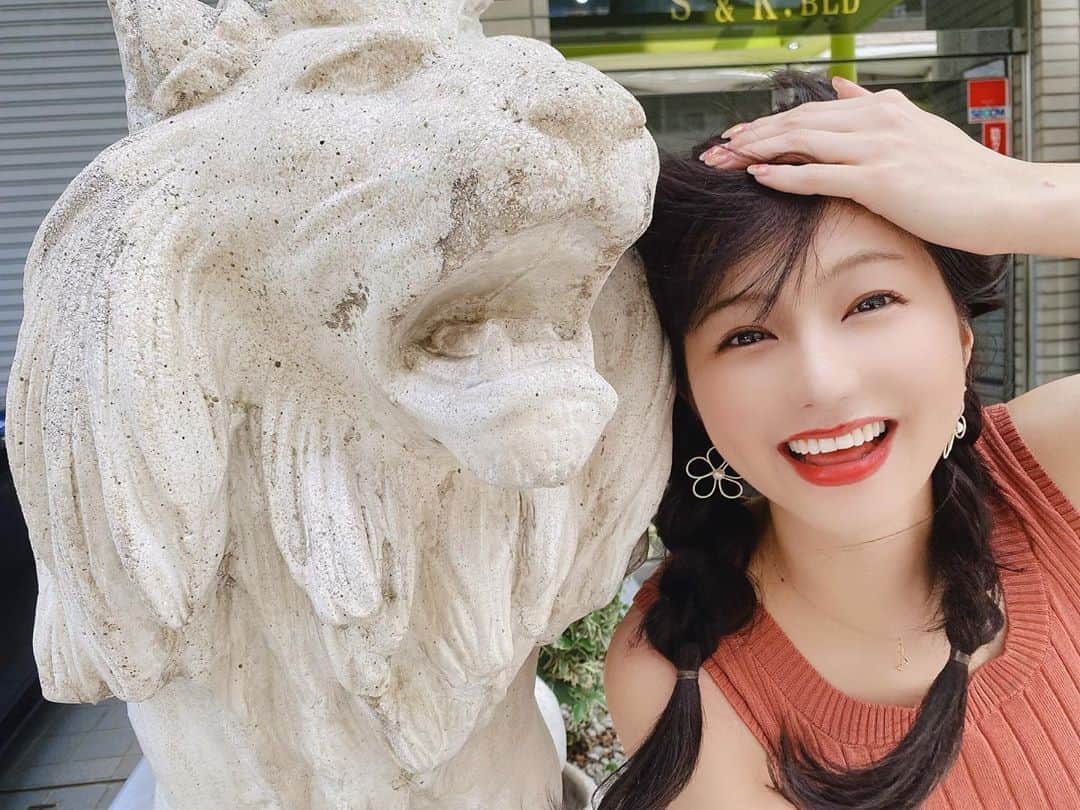 谷川愛梨のインスタグラム：「🦁💛👧🏻」