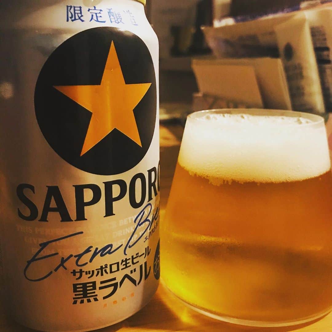 堀井亮佑のインスタグラム：「サッポロのエクストラブリュー。やはりサッポロが俺のビールのスタンダード。#beer #堀井ビールログ #サッポロビール」