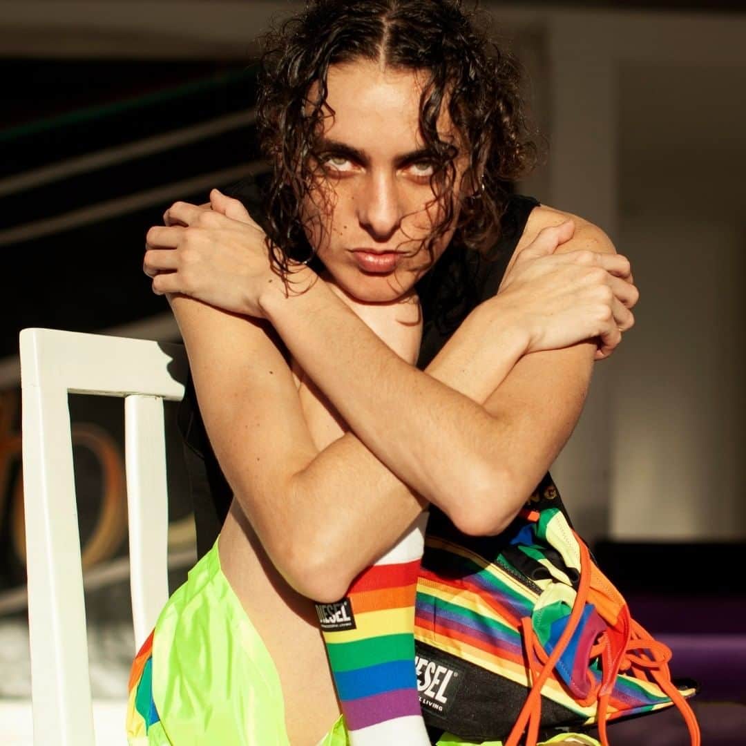 ディーゼルのインスタグラム：「“I’m Sofia and I’m proud to be who I am!” Each one of us is diverse and Diesel is proud to support any kind of diversity. Thanks @sofiamalamute #ForSuccessfulLoving #Pride2020 #DieselPride #Pride #PrideMonth」