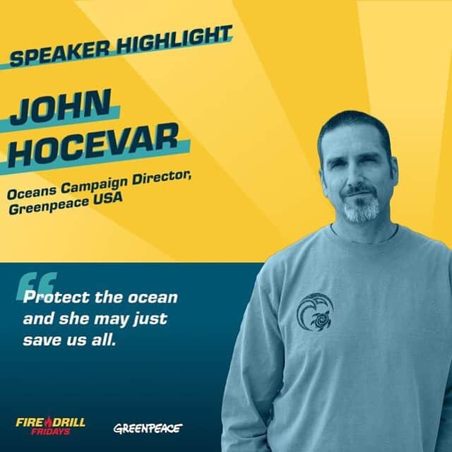 ジェーン・フォンダさんのインスタグラム写真 - (ジェーン・フォンダInstagram)「Repost from @firedrillfriday • Protecting our oceans can help mitigate the worst effects of climate change, which is why we are coming together for oceans this Friday. @GreenpeaceUSA Oceans Campaign Director John Hocevar is joining us at our Virtual #FireDrillFriday Oceans Rally June 12th at 11am PT / 2pm ET. RSVP at the link in our bio.」6月12日 7時50分 - janefonda