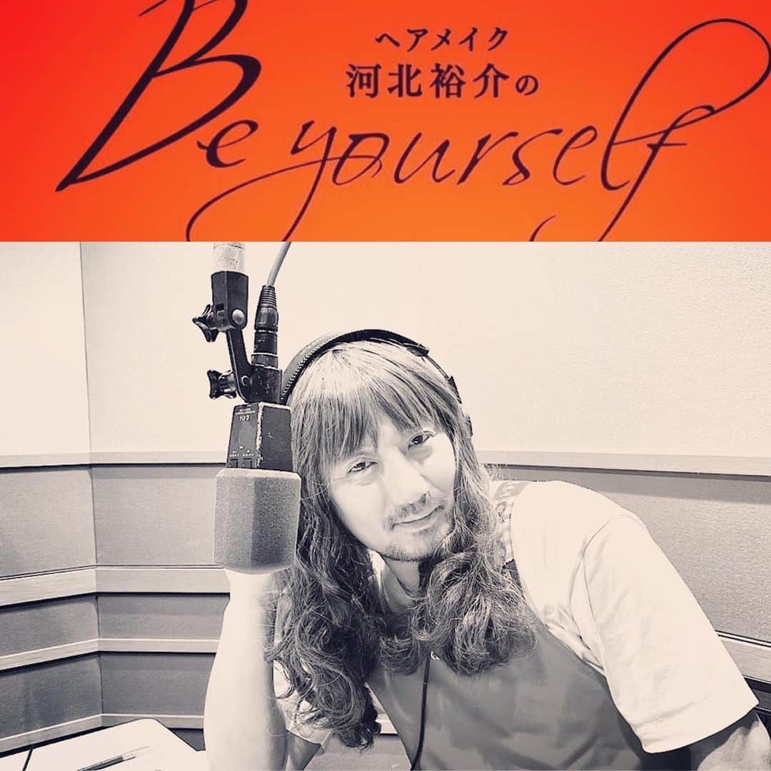 河北裕介さんのインスタグラム写真 - (河北裕介Instagram)「Tokyo FMラジオ 「ヘアメイク河北裕介のBe yourself」 今週のゲストは、噂のあの方 Mrs. ゆーこさん。 お時間あれば、聴いてみてください。  6月12日  TokyoFM 金曜　19:30 アプリのWIZ RADIOや、radiko.jpでも聴けます。  #河北ラジオ」6月12日 7時51分 - kawakitayusuke