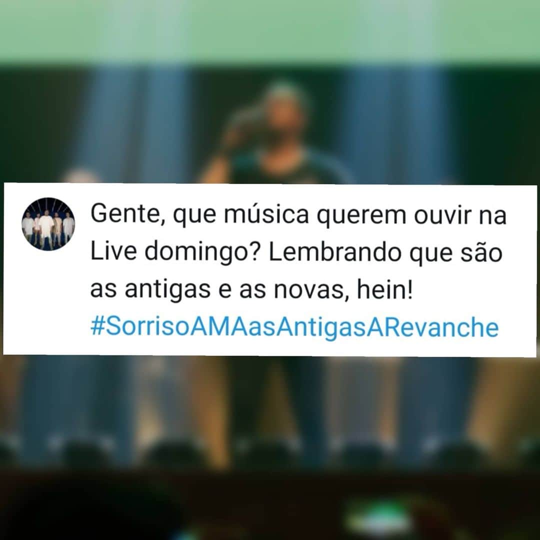 Sorriso Marotoのインスタグラム：「👀 📝 #SorrisoAMAasAntigasARevanche」