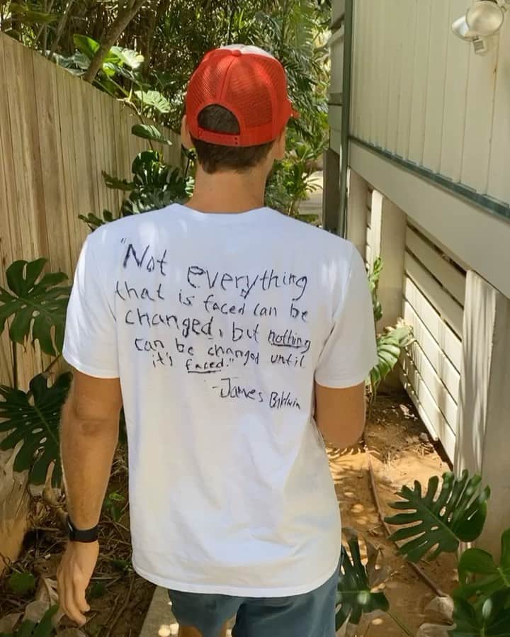 マリア・マニュエルのインスタグラム：「“Not everything that is faced can be changed, but nothing can be changed until it’s faced.” - #JamesBaldwin •  Pre run motivation @konaj_  #unityinimmunity」