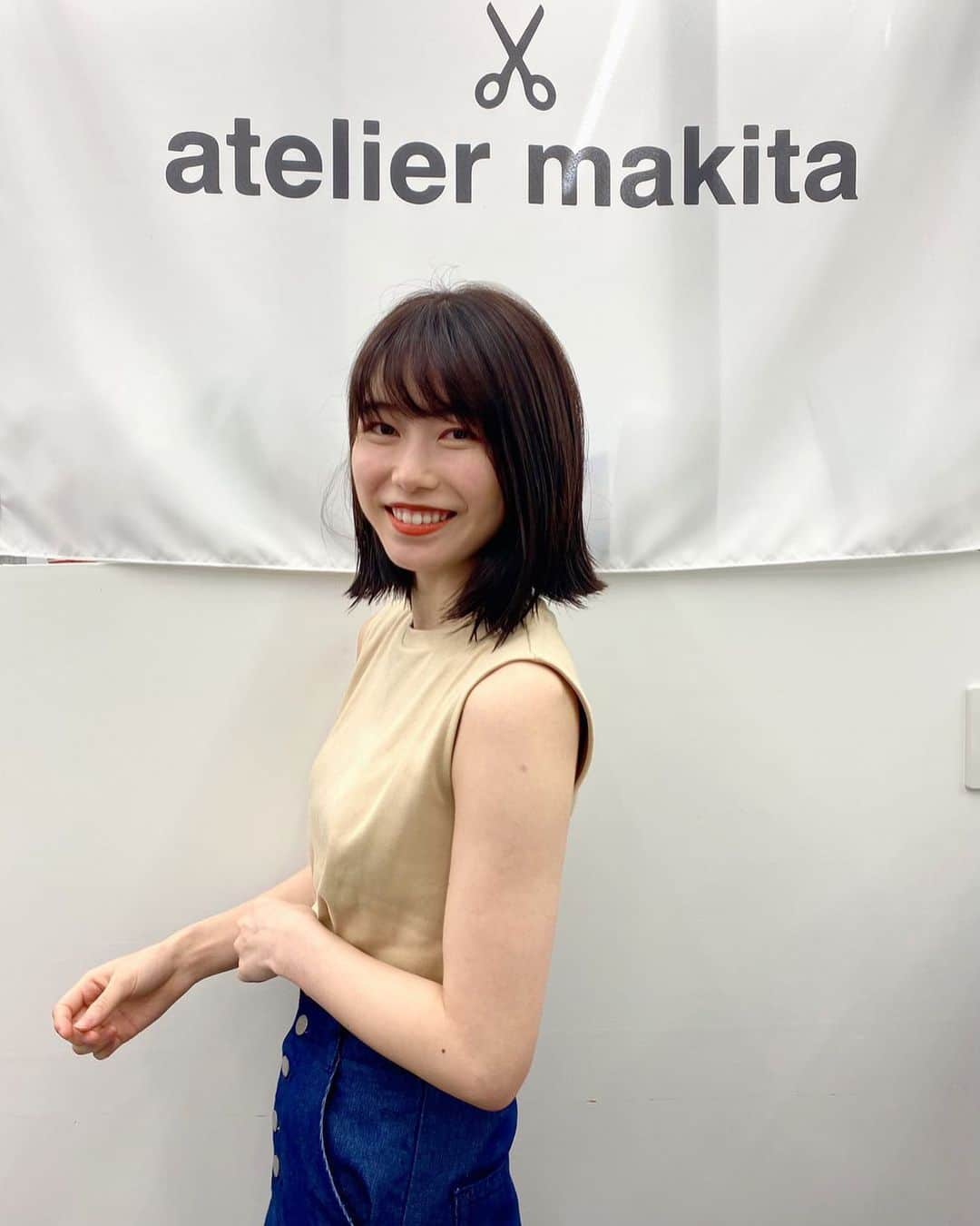 横山由依さんのインスタグラム写真 - (横山由依Instagram)「髪の毛、切りました💇‍♀️ #ateliermakita #アトリエマキタ」6月11日 22時59分 - yokoyamayui_1208