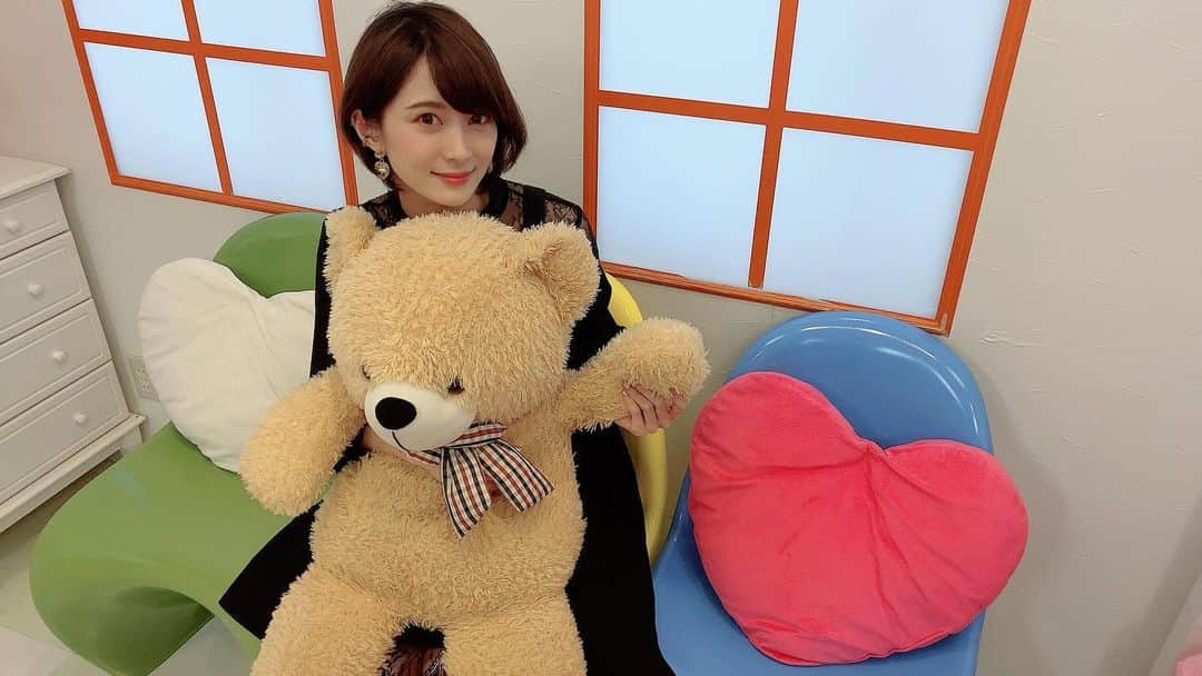のインスタグラム：「良きサイズ感だった🐻❤️ #インスタ映え的なw  #もふもふ」