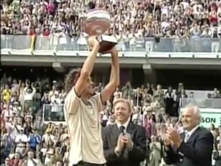 ラウル・ネトのインスタグラム：「ÍDOLO!!!! 🎾 Uma vitória épica! Parabéns, @gugakuerten! 20 anos do bicampeonato em Roland Garros! #Guga2000 #RG2000 #memories🏆🏆」