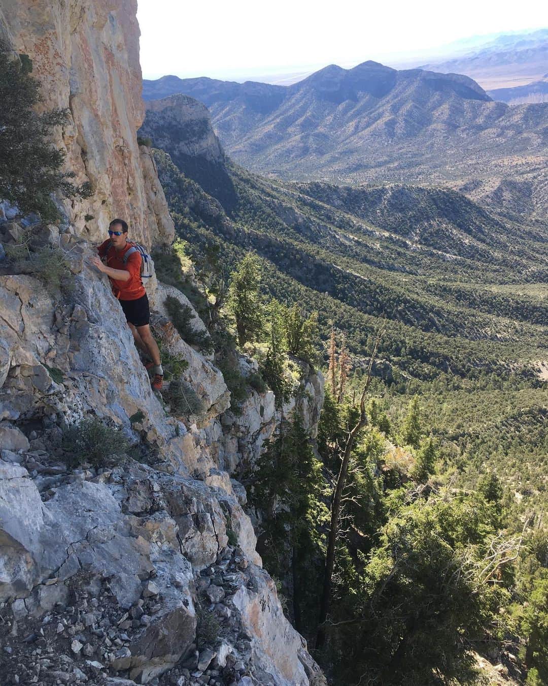 アレックス・オノルドのインスタグラム：「On Monday I ventured out on another bike/hike adventure - this time Mt Charleston and Mt Potosi in a day. It was an unseasonably cold day (which was great) but that meant raging winds and challenging conditions. I left my house at 11pm and spent 21 hours out riding/hiking (managed to mostly avoid traffic!). Approximately 120mi on the bike, 25mi hiking, and 17k ft of vertical total.  My friend Benny helped support on Potosi - he paced me on the bike and scrambled up the north ridge of the mountain with me. I listened to 5 podcasts while I biked through the night about the protests sweeping the country and then chatted with Benny about it all for hours. A long day in the mountains is probably my favorite way to organize my thoughts. I’m very encouraged that demonstrators are already seeing some results and that we as a country are having real conversations about how to build a more equitable society.  My 2 cents - I think “defund the police” has a bad ring to it since people hear it as “disband the police” and obviously society needs some kind of referee to uphold the rules. But both my parents are teachers and I’ve spent my whole life experiencing how we “defund education” - I’d rather support education and social services over law enforcement... At the very least society should be considering what our values are and how to live by them - re-examining our justice system is a good place to start. And while I’m ranting about justice - I think it’s shameful to disenfranchise felons. Taking away someone’s right to vote is a sure way to make them care even less about society. I think everyone should have a say in how our country is run... Lots of random thoughts from a long day out...」