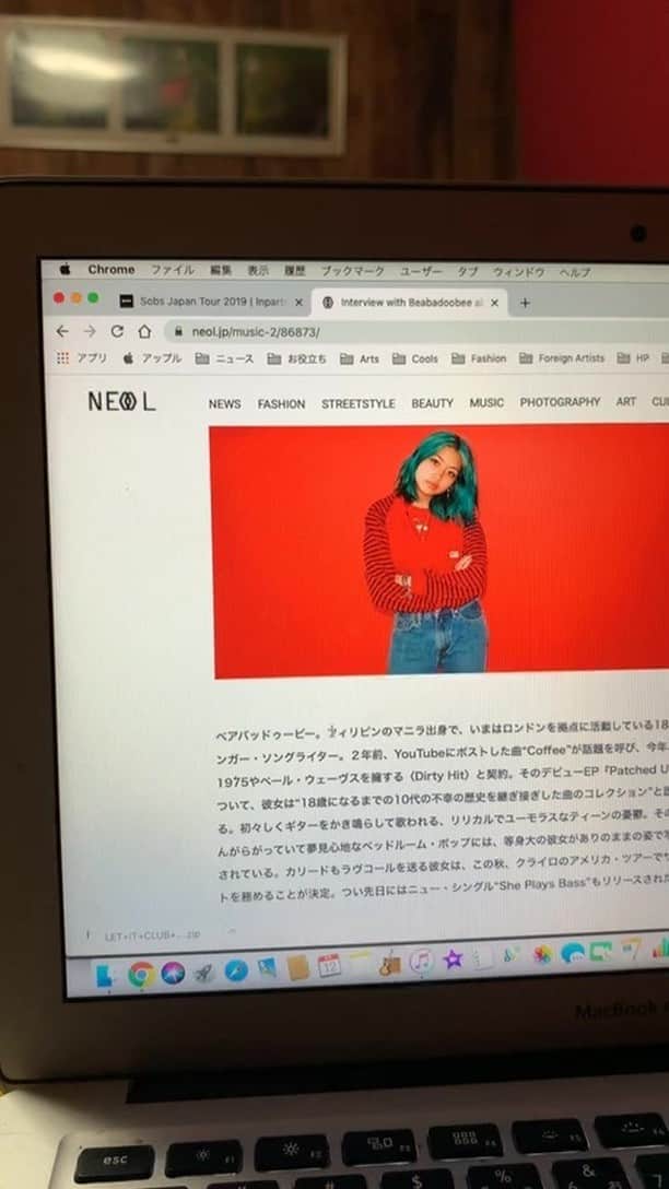 のインスタグラム：「Literally.」