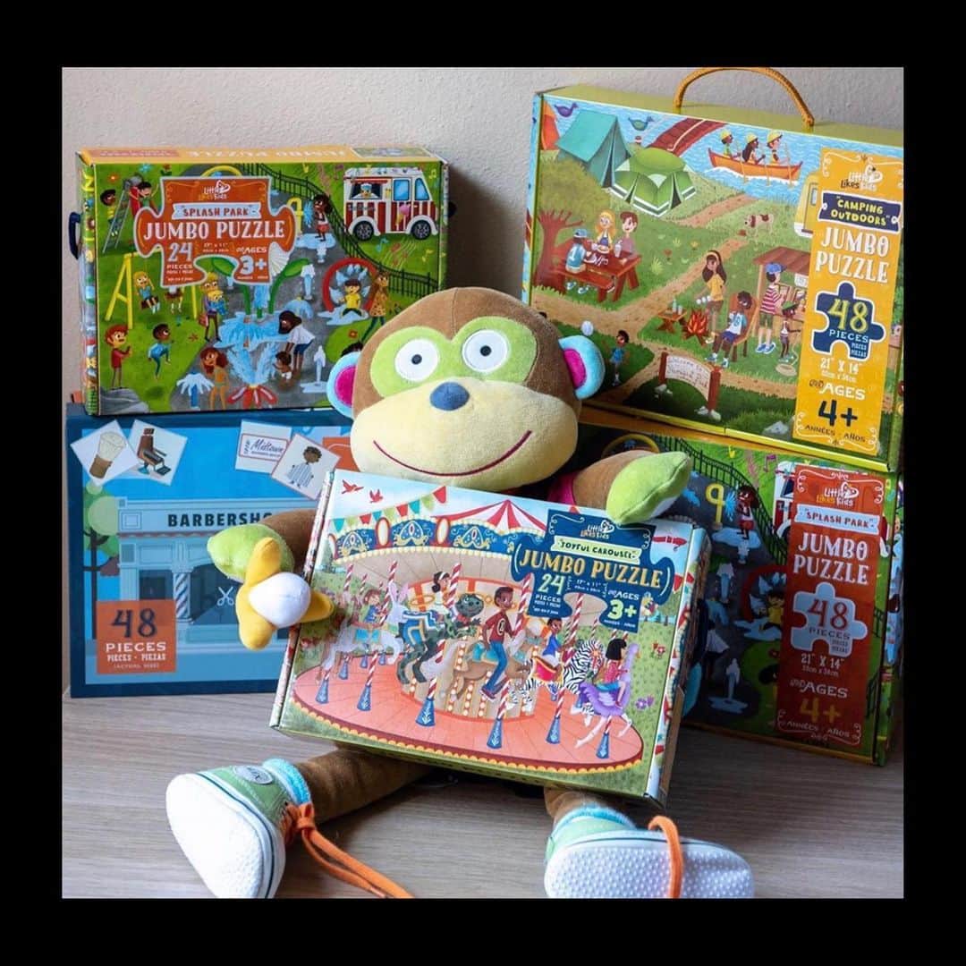 コビー・スマルダーズのインスタグラム：「More companies/people to be aware of if you are a parent or have little humans in your life. See stories to connect directly.  1. @littlelikeskids - A beautifully illustrated puzzle company founded by a Mother.  2. @manual_nyc - A FILM photo company that sells and develops disposable cameras, get them off those screens! Send your camera back to them to be developed and recycled  3.  @thelitbar @mahoganybooks @harriets_bookshop - BOOKS BOOKS BOOKS there are running lists everywhere, here are a few and some great places to pick them up!  4. @actuallyc_rious - A card game that brings people together  5. @KhloeKares - A young activist who your kids (and you!) can engage with and follow.  6. @bohten - Eyewear company out of 🇨🇦, source sustainable materials from Africa. I bought some blue light filtered glasses for my kiddo for Zoom school. ❤️」