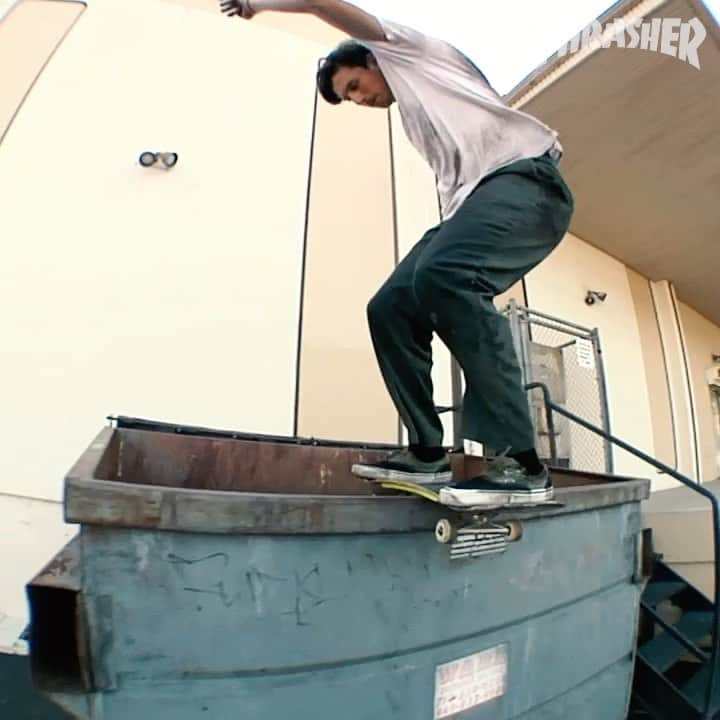 スラッシャーのインスタグラム：「🔥 @furnaceskate’s FIRE ESCAPE video is LIVE on ThrasherMagazine.com 🧯 Thank you, Furnace, for all your contributions to skateboarding ❤️」