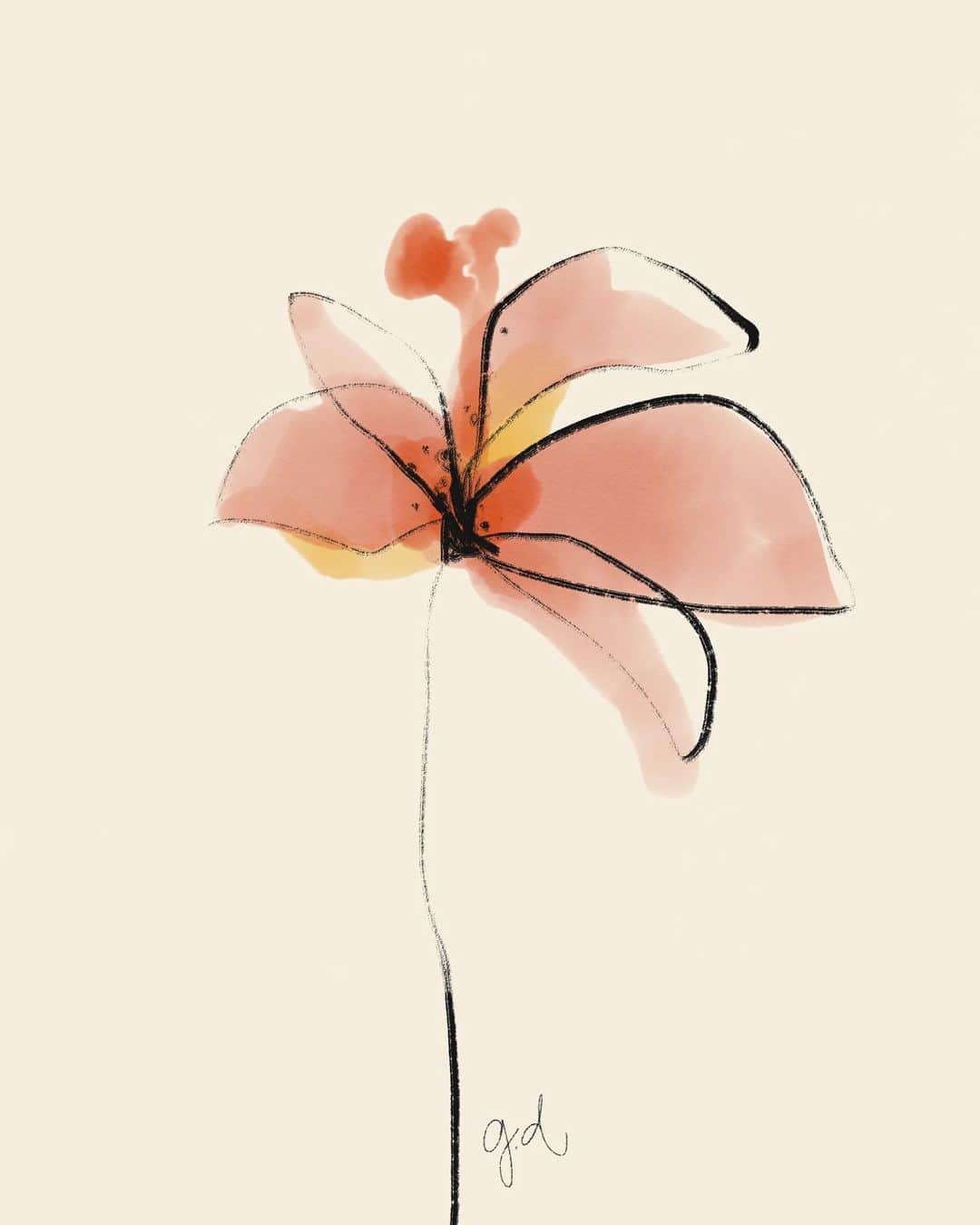 ギャランス・ドレのインスタグラム：「I’ve been taking a pause here in order to think, and have been sharing my thoughts in the place of peace that is my newsletter. .  I’ll be sharing more tomorrow, so if you happen to be wondering how I think right now, you can go ahead and sign up at the link in bio. .  Once you receive the newsletter you’re welcomed to respond with any question, in a spirit of respect and thoughtfulness. For now I will close the comments here. . Love,  G」