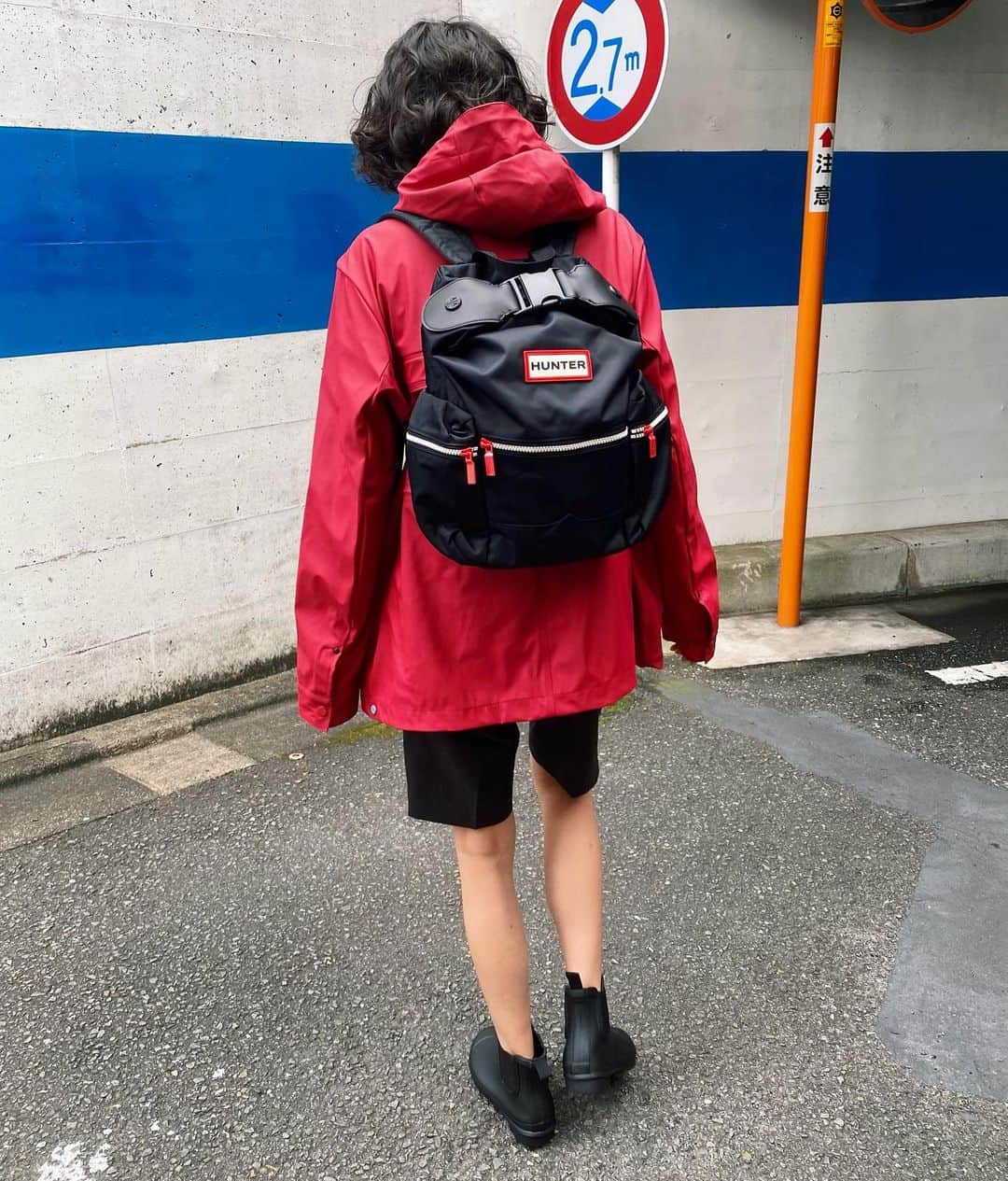 中田みのりさんのインスタグラム写真 - (中田みのりInstagram)「@hunterboots のカバンとレインコートとブーツで梅雨も怖くない🌈 #HunterOriginal」6月12日 16時22分 - minori_nakada