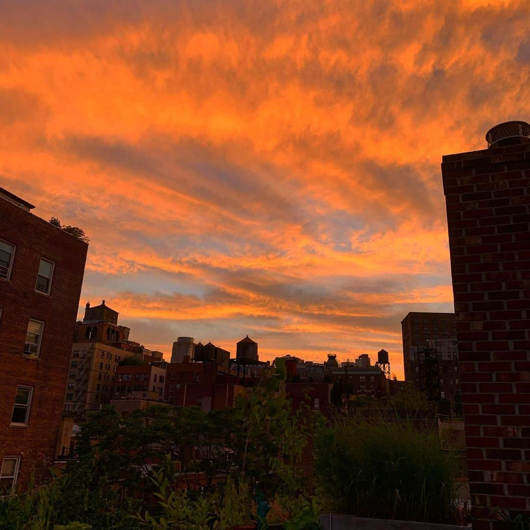 JULIEN D'YSさんのインスタグラム写真 - (JULIEN D'YSInstagram)「Magically sky tonight #magnificent #newyork #june11.2020  #westsidestory 🔥🧡❤️#quarantine ❤️🔥🔥🔥🔥🔥🔥🔥rougeur du soir Espoir ❤️」6月12日 9時35分 - juliendys