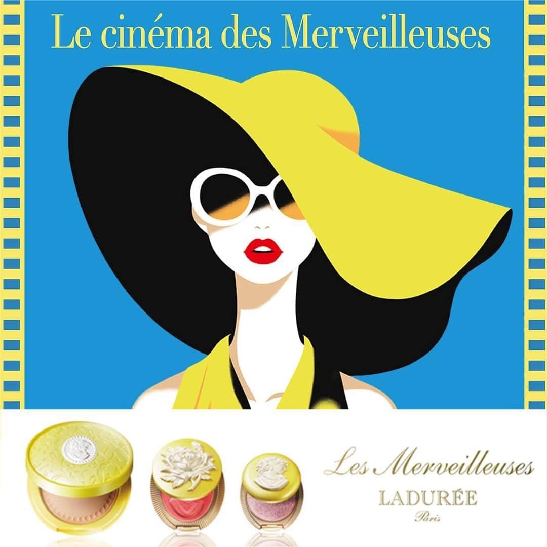 Les Merveilleuses LADURÉEさんのインスタグラム写真 - (Les Merveilleuses LADURÉEInstagram)「2020 SUMMER COLLECTION﻿ 6月26日(金)発売﻿ 6月19日(金)予約開始﻿ ⠀﻿ メルヴェイユーズたちのシネマ﻿ ～Le cinéma des Merveilleuses～﻿ ⠀﻿ シネマの歴史に足跡を残した女優たちや映画から﻿ インスピレーションを受けたサマー コレクション。﻿ ﻿ 見つめられると立ちすくむような眼差し。輝くような肌。﻿ フィルムの中で終わりを告げることのない﻿ 彼女たちの美しさへオマージュを捧げます。 ﻿ ﻿ ＜6月26日(金)発売＞⠀﻿ 〔数量限定品〕﻿ ●グリタリング アイカラー  限定5色　2,500円(税抜)⠀﻿ ●プレスト チークカラー N(ミニ)　限定10色　3,000円(税抜)⠀﻿ ●ラスティング プレスト パウダー(ケース付き)　SPF30 PA++／4,000円(税抜) ﻿ 〔新製品〕﻿ ●ラスティング プレスト パウダー(リフィル)　SPF30 PA++／2,500円(税抜) ﻿ 〔キット〕﻿ ●ラスティング プレスト パウダーキット 4,000円(税抜)﻿ ●デイクリームキット 5,000円(税抜)﻿ ●サンプロテクション ボディクリームキット　3,200円(税抜） ﻿ ﻿ ============【キット内容】============﻿ ●ラスティング プレスト パウダーキット 4,000円(税抜)﻿ 軽やかに纏って、キープ。美しい肌印象を堪能して。﻿ 【セット内容】﻿ ・ラスティング プレスト パウダー(現品) SPF30 PA++﻿ ※各専用ケースとセットでのご購入が対象となります。 ※店頭でご購入の場合、パウダー ファンデーション／プレスト パウダーにも変更できます。﻿(その場合ケースは既存品のホワイトになります)  ※﻿限定ケース(イエロー)は、ラスティング プレストパウダーのみ、限定ケースの単品販売はございません。 ・チークカラー パウダー 01(ミニチュアサンプル/0.1g)﻿ ・オリジナルポーチ ﻿  ﻿ ●デイクリームキット 5,000円(税抜) ﻿ 紫外線対策も保湿も、しっかり。日中の美しさを守る。﻿ 【セット内容】﻿ ・ローズ エッセンス デイクリーム(現品) SPF50 PA+++﻿ ・チークカラー パウダー 01(ミニチュアサンプル/0.1g)﻿ ・オリジナルポーチ ﻿ ﻿ ●サンプロテクション ボディクリームキット 3,200円(税抜)﻿ 身も心もとろかせるつけ心地。ローズのヴェールでうるおうサンケア。﻿ 人気のUVケアアイテムが、持ち運びに便利なミニサイズと一緒に。 ﻿ 【セット内容】﻿ ・サンプロテクション ボディクリーム（現品）SPF50/PA++++﻿ ・サンプロテクション ボディクリーム (ミニサイズ/15g）﻿ ﻿ ﻿ ※お一人様２セット限り、無くなり次第終了とさせていただきます。﻿ ※オンラインでもお求めいただけます。(一部サイトを除く)﻿ ﻿ 詳細は公式サイトからご覧ください。﻿ ⠀ ⠀﻿ #レメルヴェイユーズラデュレ #ラデュレ #ラデュレコスメ #lesmerveilleusesladuree #lesmerveilleusesladurée #laduree #lmladuree #ladureemakeup ﻿ #メルヴェイユーズたちのシネマ #シネマ #映画女優 #映画 #summer #夏メイク #夏コスメ #夏コレ #新作コスメ #グリタリングアイカラー #プレストチークカラーN #プレストチークカラーNミニ #ラスティングプレストパウダー #アイシャドウ #チーク #ミニコスメ #ミニサイズコスメ #イエロー #ローズエッセンスデイクリーム #デイクリーム #化粧下地 #サンプロテクションボディクリーム」6月12日 10時00分 - lm_laduree