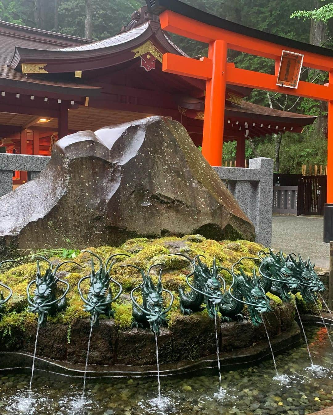 明日花リナさんのインスタグラム写真 - (明日花リナInstagram)「箱根癒しの旅💓パワースポット巡り⛩✨✨ 露天風呂気持ちよかったです✨✨」6月12日 10時52分 - rina7701