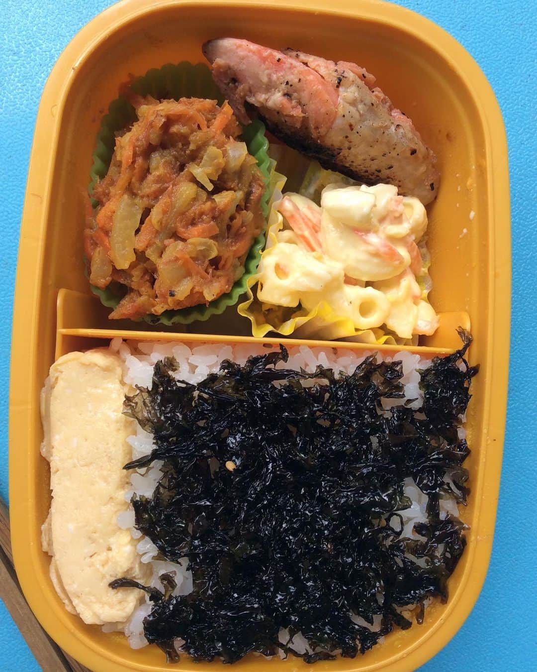 野島健児さんのインスタグラム写真 - (野島健児Instagram)「家でもお弁当にすると楽しい #ベランダごはん」6月12日 11時00分 - nojima_kenji