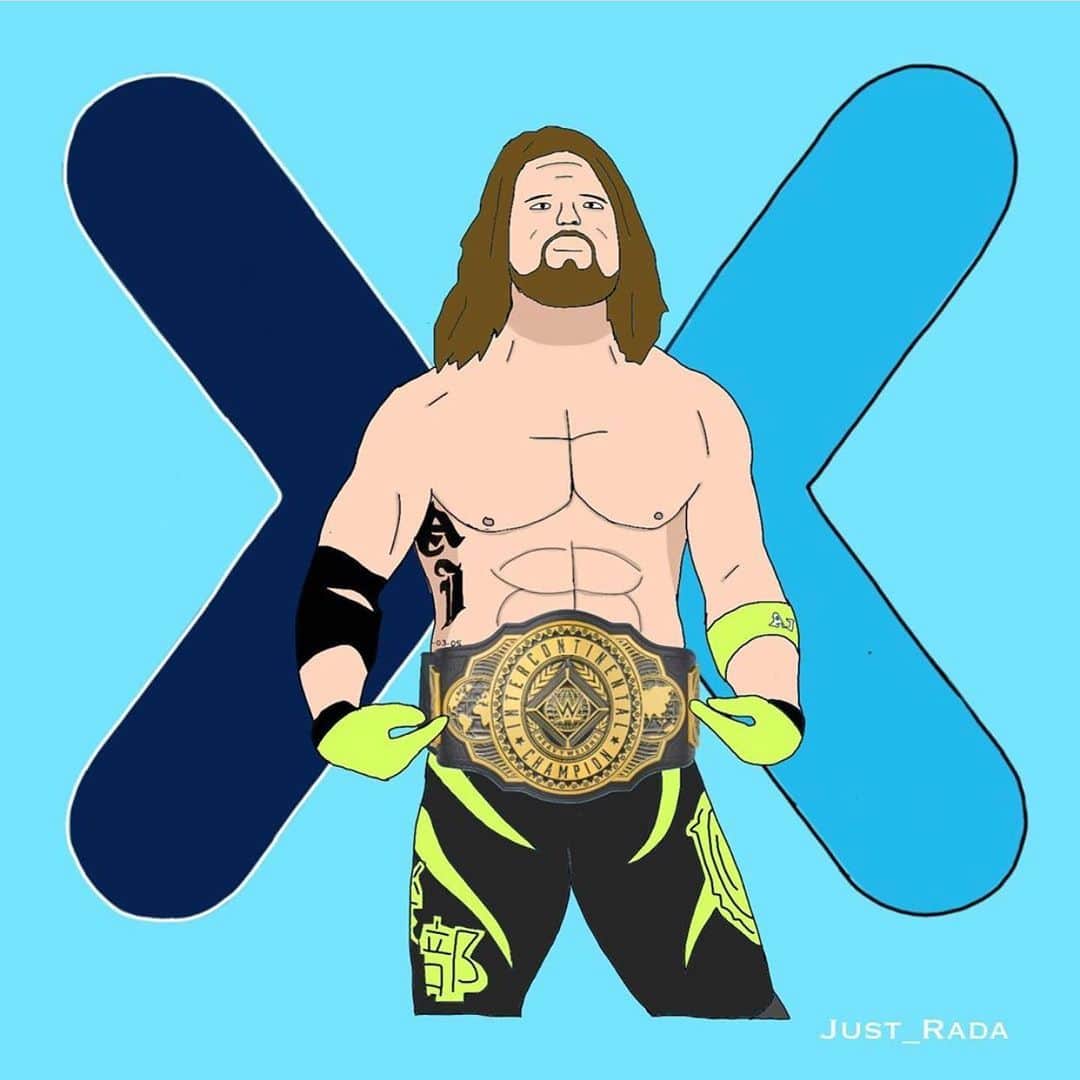 アレン・ジョーンズのインスタグラム：「Who’s the champ? We shall see! Mixer.com/STYLESCLASH going live now!」