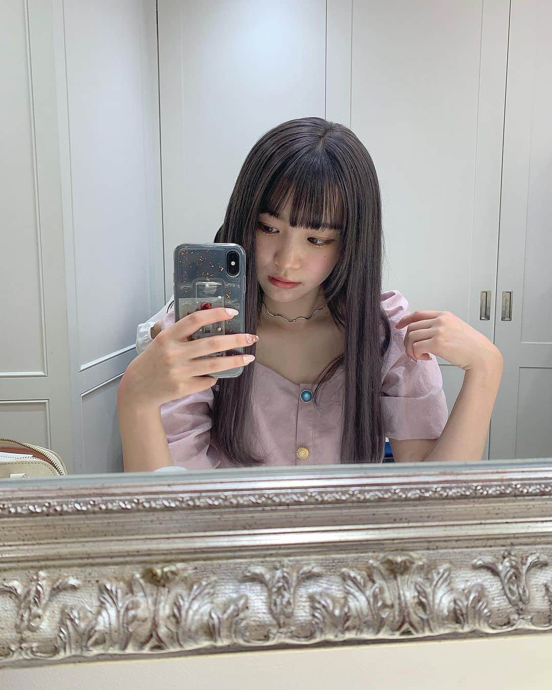 平野夢来（ゆぴぴ）のインスタグラム：「髪色が！」
