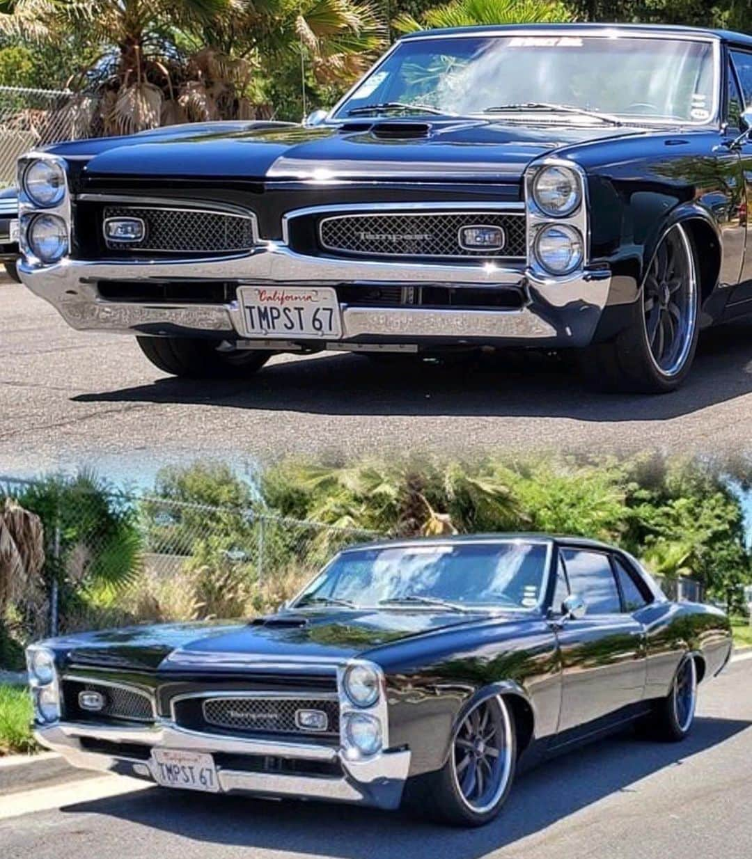 Classics Dailyさんのインスタグラム写真 - (Classics DailyInstagram)「#ClassicsFeature  _ Check out @thesinister_67 !  She’s been hibernating for 10 years but can still run with the new rides. This ‘67 Pontiac Tempest raced the 1st ever Autocross Del Mar GoodGuys 2009!  Now she’s back on the streets. The Tempest was purchased from Craigslist for $5000. Our bud Johnny swapped out the stock 326 motor for a mild street built 455. Then Installed the Ridetech Street Challenge Air ride system. Dual exhaust with Xpipe and DMH electric cutouts. He then hit up industry insider Jon Henson and got hooked up with some New Gen Decenios wheels 19"F, 20"R wrapped in Nitto NT05's. Give us your thoughts? _  #classiccar #musclecar #hotrod #ls #restomod #classicsdaily #streetrod #protouring #streetcar #customcar #camaro #tempest」6月12日 11時31分 - classicsdaily