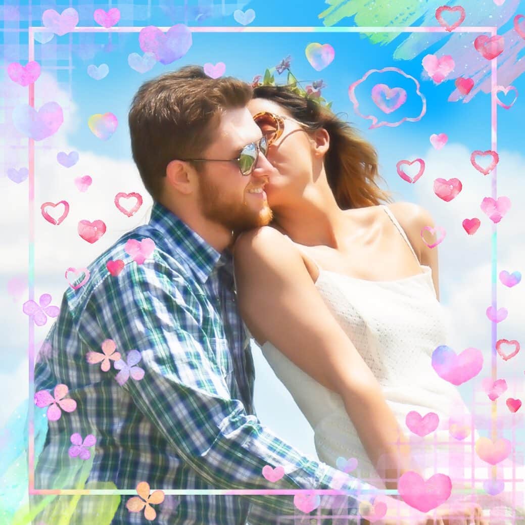 のインスタグラム：「Add a little magic to your photos with these dreamy watercolor stamps! 🦄🎨💕 . #linecamera #lineカメラ #라인카메라 #ゆめかわ #ゆめかわいい #yumekawaii #可愛い #kawaii #cute #水彩 #watercolor #watercolors #テクスチャー #texture #ピンク #pink #ハート #heart #hearts #スタンプ #ステッカー #stickers #sticker #stamp #stamps」