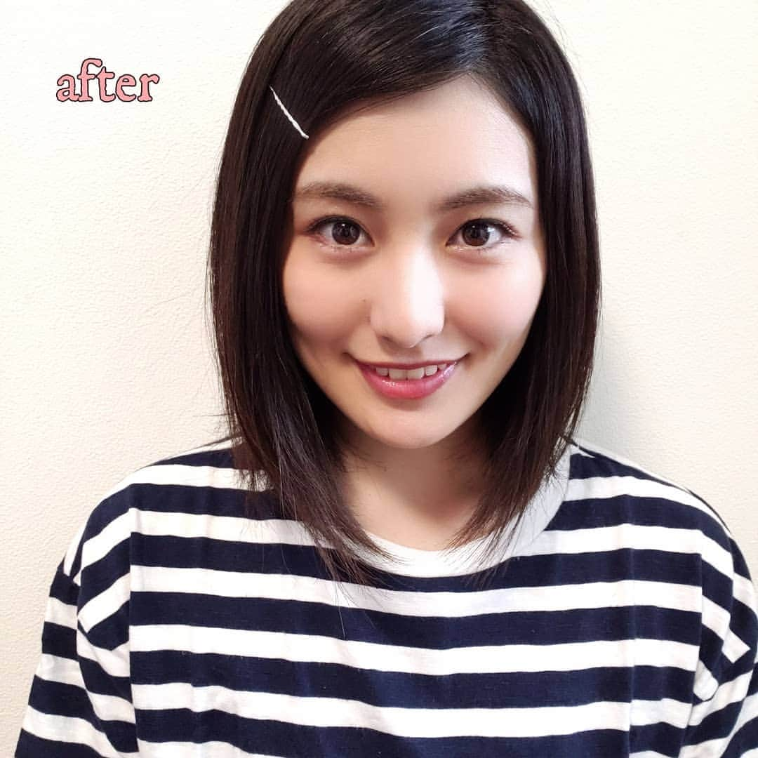 高山侑子さんのインスタグラム写真 - (高山侑子Instagram)「. ビフォーアフターにチャレンジ💄  持ってるメイク道具で、できる限りのばっちりメイクをやってみたけど… やって分かったのは、私はメイクが下手だってこと🙄笑  ばっちりメイクって難しいんですね🤔 メイクさんは改めてすごいなって思った！  #ビフォーアフター #beforeafter #メイクしてみた #メイク前とメイク後 #みんなはどっちが好み ？」6月12日 14時11分 - takayamayuko_stardust