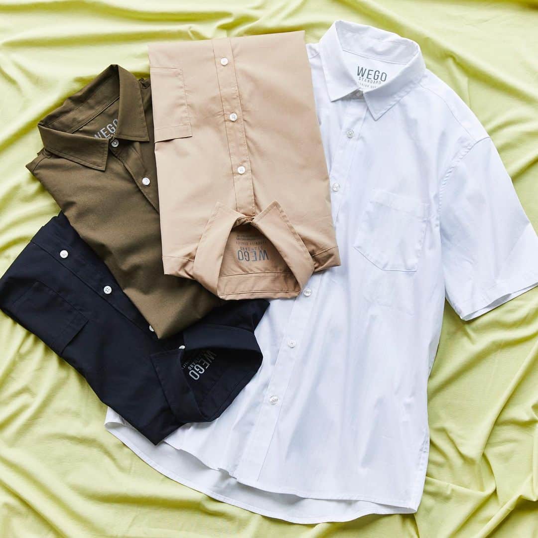WEGOさんのインスタグラム写真 - (WEGOInstagram)「ㅤㅤㅤㅤㅤㅤㅤㅤㅤㅤㅤㅤㅤ ✔︎stretch broad shirt ¥2,199(tax in) color:white/beige/khaki/black size:S/M/L/XL ㅤㅤㅤㅤㅤㅤㅤㅤㅤㅤㅤㅤㅤ 程よくゆったりとしたシルエットがデイリーユースに最適◎ ベーシックなカラーリングで使いやすさも抜群です！ ㅤㅤㅤㅤㅤㅤㅤㅤㅤㅤㅤㅤㅤㅤ #WEGO #ウィゴー #spring #summer #fashion #shirt #シャツ #tops #トップス #stretch #ストレッチ #basic #ベーシック #mens #メンズ」6月12日 15時34分 - wego_official
