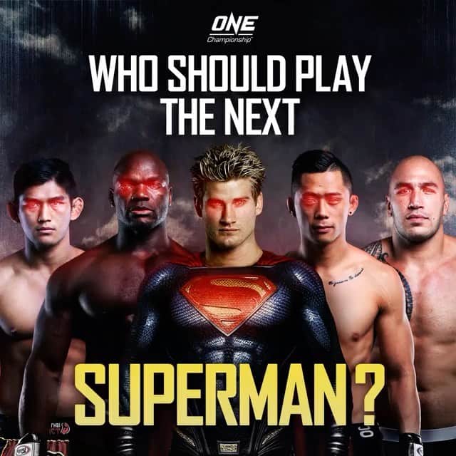セージ・ノースカットのインスタグラム：「#Repost @onechampionship ・・・ Which ONE superhero should don the red cape? @supersagenorthcutt #SupermanDay」