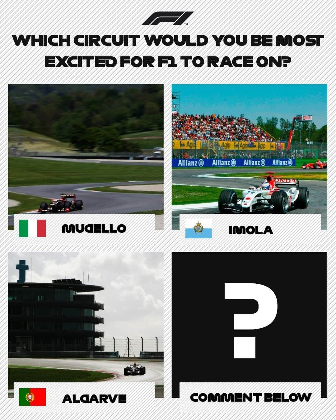 F1さんのインスタグラム写真 - (F1Instagram)「With the calendar in constant flux, circuits not originally on the calendar could host F1 races in 2020... where would you go? 🌍 . #F1 #Formula1」6月13日 1時39分 - f1