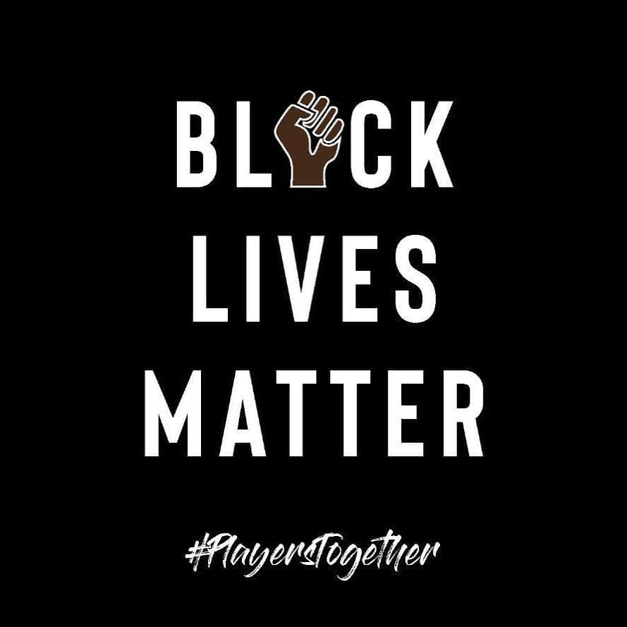 ハリー・ケインのインスタグラム：「We, the Players, stand together with the singular objective of eradicating racial prejudice wherever it exists, to bring about a global society of inclusion, respect, and equal opportunities for All,  regardless of their colour or creed. This symbol is a sign of unity from all Players, all Staff, all Clubs, all Match Officials and the Premier League #blacklivesmatter #playerstogether」