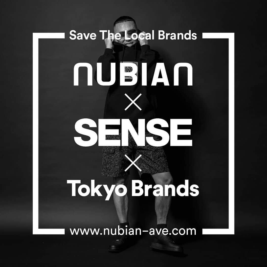 SENSEさんのインスタグラム写真 - (SENSEInstagram)「【SAVE THE LOCAL BRAND 〜Vol.11〜BlackEyePatch】﻿ ﻿ 通算11回に渡るSAVE THE LOCAL BRANDS﻿ 企画もいよいよグランドフィナーレ。﻿ ﻿ コロナが日本で猛威を奮う中、アパレルブランド、セレクトショップ、ファッションメディアは過去に経験したことのない打撃を受けたのは周知の通り。正直それは今も変わらないです。﻿ ﻿ ただ、こうした状況でもファッションの持つ﻿パワーで勇気を与えることや、エネルギーを与えることができると信じ、この企画をスタートしました。実際は想像を超える反響！　洋服のポテンシャルを痛感したのが本音です。﻿ ﻿ さて、大トリの＜BlackEyePatch（ブラックアイパッチ＞。強烈なグラフィックのアイテムが満載。守谷自身も楽しんで着こなしているのが画像からも伝わるはずです（笑）。﻿ ﻿ スクエアロゴのフーディはブランドの代名詞的アイコン。これにショーツの合わせというシンプルながらもインパクトある黒スタイルでのこなしは、まさに大人なストリート。グラフィックのアクの強さを逆手に取り、堂々こなしていくのが正解です。﻿ ﻿ フーディ￥18,000、ショーツ￥23,000（ともにブラックアイパッチ）、他私物﻿ ↓﻿ 購入はコチラから﻿ （特設サイトは以下URLよりアクセス！）﻿ @nubian_tokyo ﻿  www.nubian-ave.com﻿ ﻿ 画像3；フーディ（守谷着用アイテム）￥18,000﻿ 画像4；ショーツ（守谷着用アイテム）￥23,000﻿ 画像5；トラックジャケット￥36,000﻿ 画像6；トラックパンツ￥34,000﻿ 画像7；コーチジャケット￥30,000﻿ 画像8；フーディ￥20,000﻿ ↓﻿ 購入はコチラから（特設サイトは以下URLよりアクセス！）﻿ @nubian_tokyo  www.nubian-ave.com﻿ ﻿ photography by FUMIHITO ISHII﻿ hair&make-up by MAKOTO ( juice)﻿ ﻿ #sensemagazine﻿ #blackeyepatch﻿ #nubiantokyo #nubian﻿ #savethelocalbrands﻿ #streetfashion ﻿ #tokyobrand ﻿ #luxurystreetwear﻿ #tokyopride ﻿ #supportthelocal ﻿ #hometownbrand﻿ ﻿ @blackeyepatch﻿ @moriya_sense」6月12日 18時58分 - sense_magazine