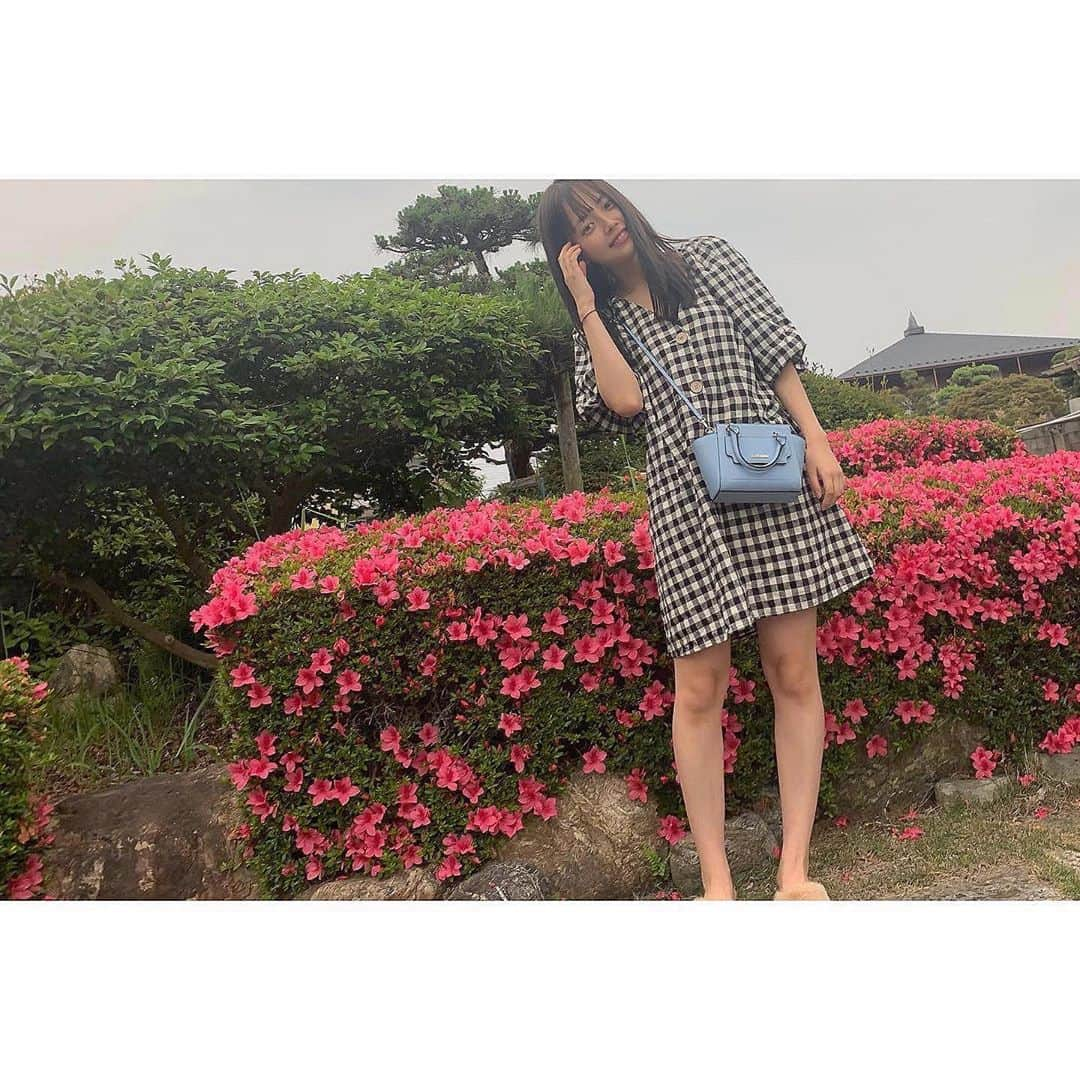 森日菜美さんのインスタグラム写真 - (森日菜美Instagram)「もう梅雨入りしたのかな、湿気のじめじめ嫌だね😓この間の横バージョンも載せておこっと🐾 . . #ファッション#メイク#ワンピース#おうち時間 #make#makeup#fashion#japan#tokyo#actress#me#followｍe#instagood#instalike#stayhome#staypositive #ひなだいありー」6月12日 19時41分 - hinami_mori