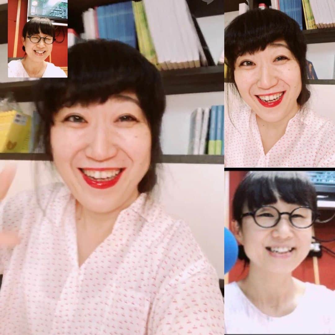 土井コマキのインスタグラム：「あー、元気でた〜🌞エリーさんリモート生ゲストでした。ありがとうございました。ほんまに尊敬してます。こんなにネガティブな私が素直に聞いて前向きになれるなんて、エリーさんは特別。なんでかな。 エリー学園入りたい〜🌻わたしツイテル✨を合言葉に。 #802tap #fm802」