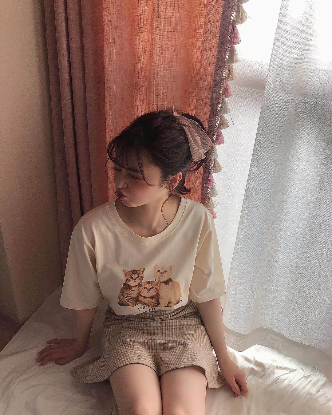 新田湖子さんのインスタグラム写真 - (新田湖子Instagram)「. にゃあ〜🐈♡」6月12日 20時29分 - coconitta0809