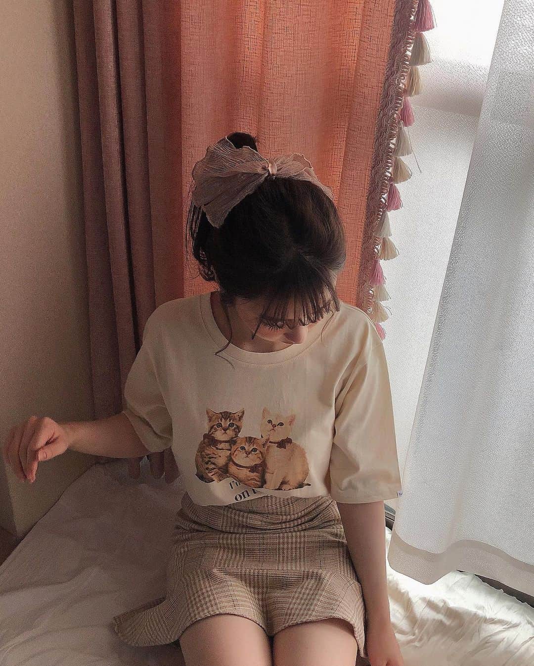 新田湖子さんのインスタグラム写真 - (新田湖子Instagram)「. にゃあ〜🐈♡」6月12日 20時29分 - coconitta0809