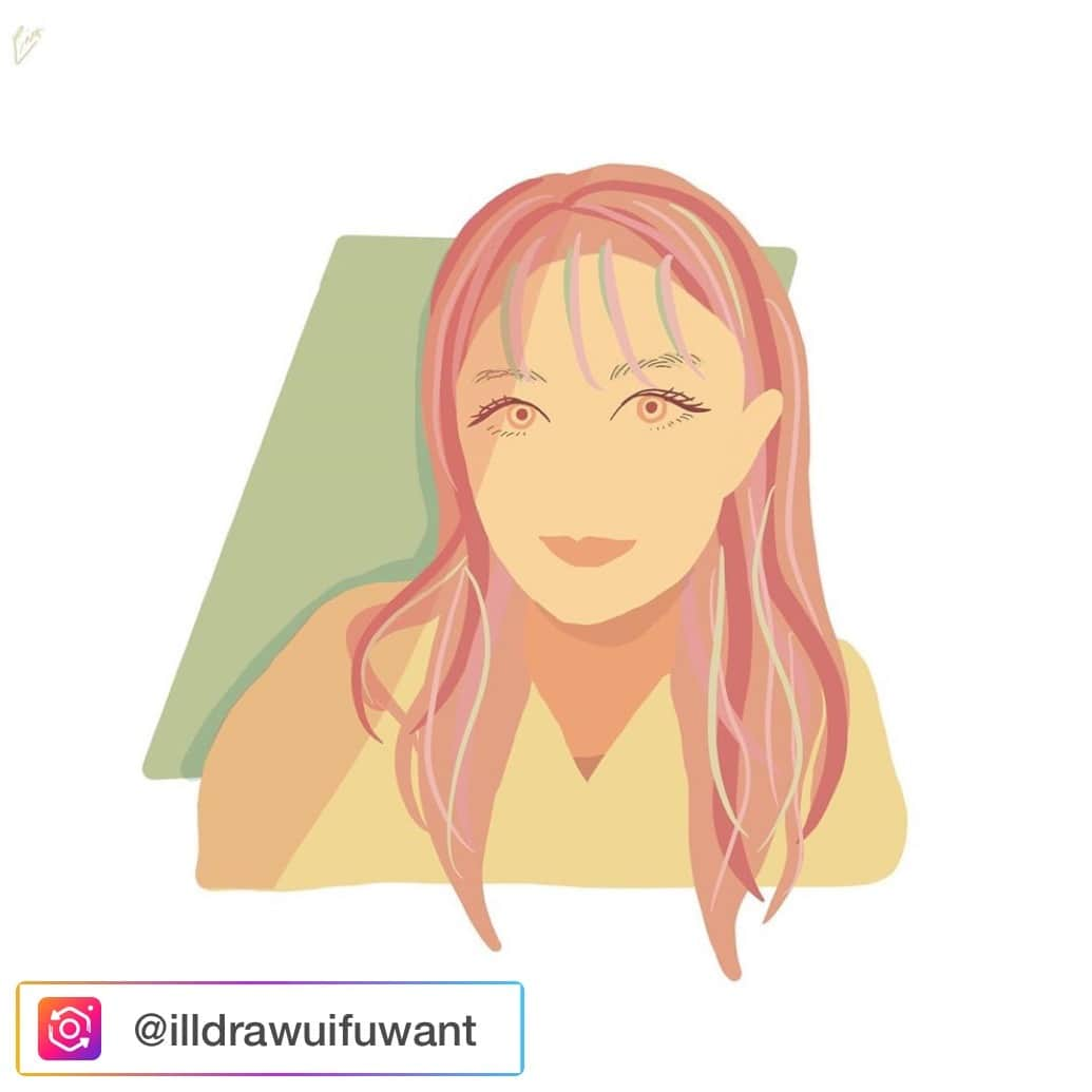 綾月せりさんのインスタグラム写真 - (綾月せりInstagram)「.﻿ ﻿ りなさんに描いてもらいました❤﻿ ﻿ めっちゃすごい✨✨﻿ ありがとうございます😍﻿ ﻿ .」6月12日 22時49分 - seri_ayazuki