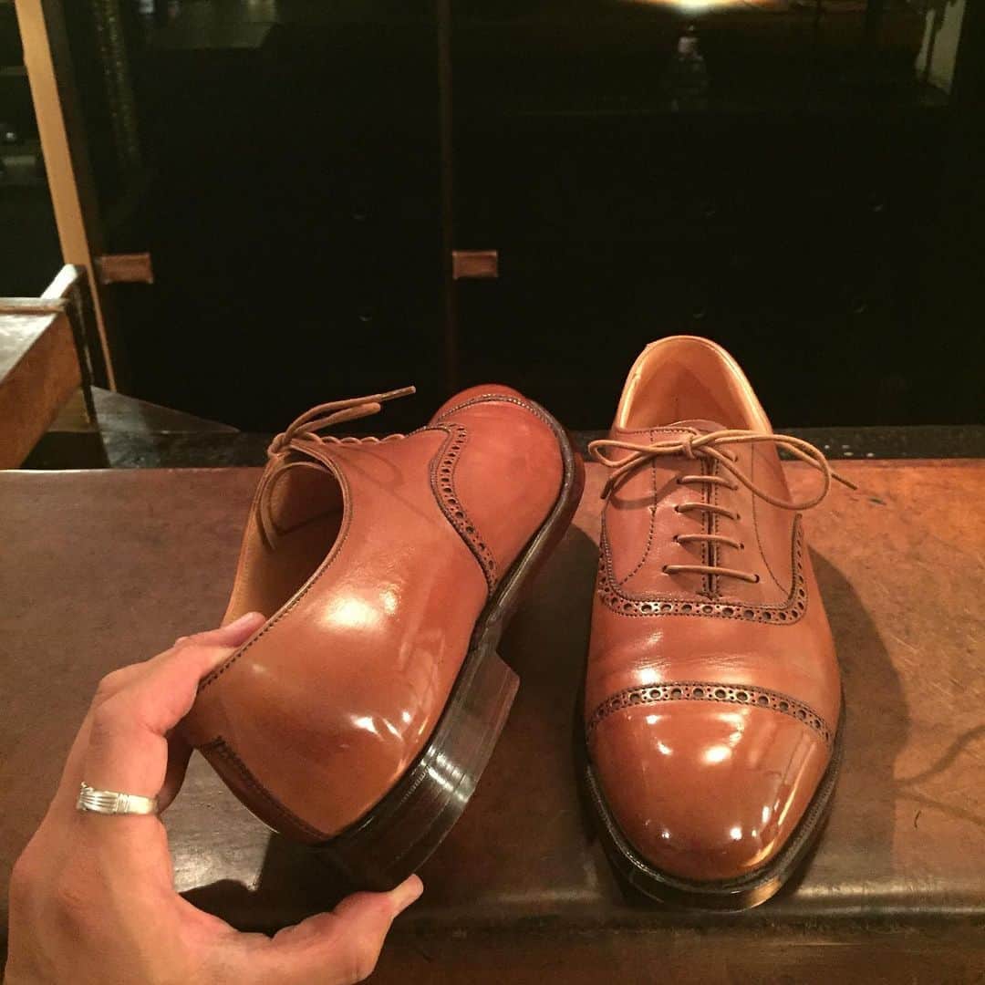 Yuya Hasegawaさんのインスタグラム写真 - (Yuya HasegawaInstagram)「Lloyd footwear. Master Lloyd. This is perfect!!! #lloydfootwear #japan #brifth #shoeshine #love #緊急事態宣言解除後は靴の写真ばかり！　#ありがたい！」6月12日 23時06分 - yuya.hasegawa.brift.h