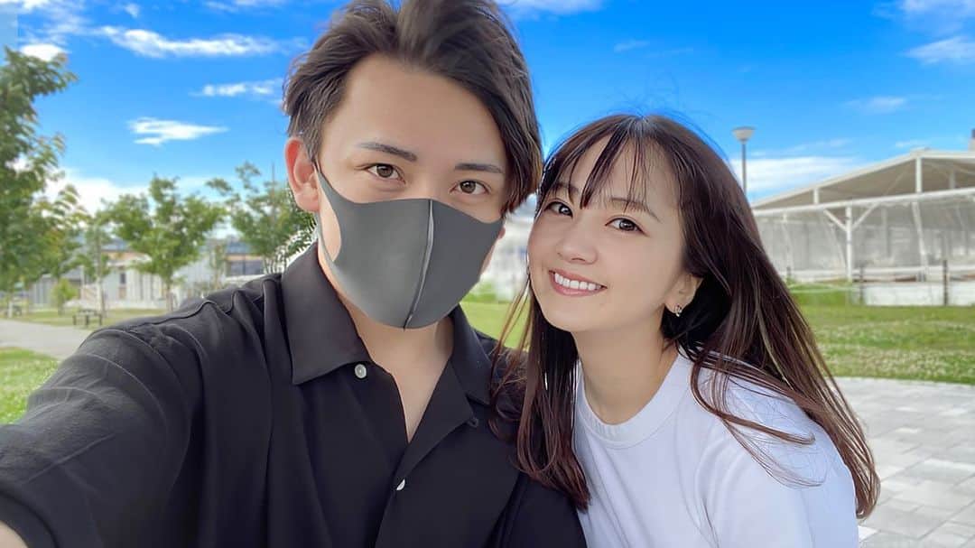 カブキンのインスタグラム：「初デートで 合成みたいに綺麗な写真撮れた。  動画あがってます😌 @shoko_hamada  #婚活 #婚活YouTuber  #モテたい  #ハワイ行きたい」